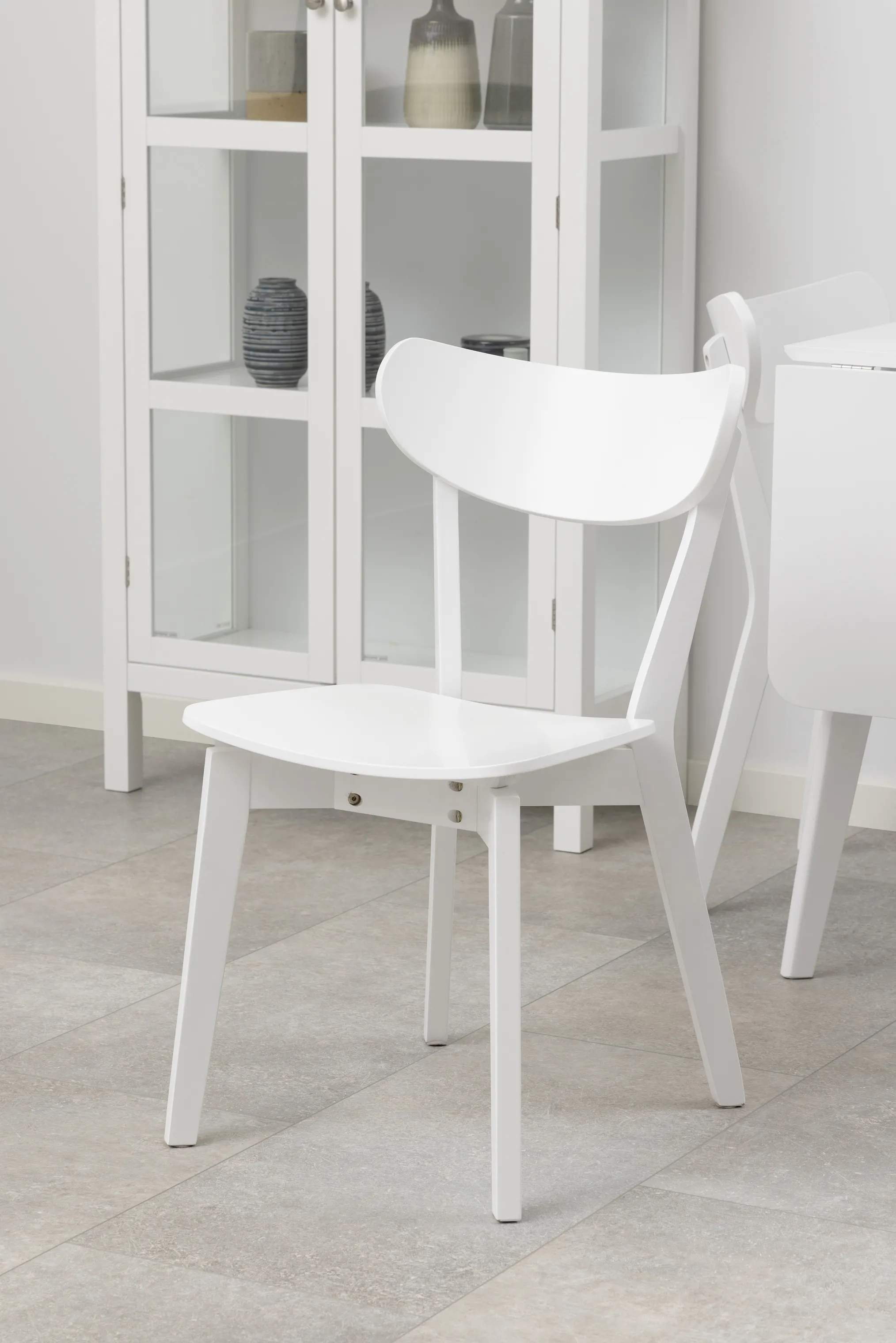 CASA Living Spisebordsstole Roxby Spisebordsstol - 2 stk. i Hvid, 3