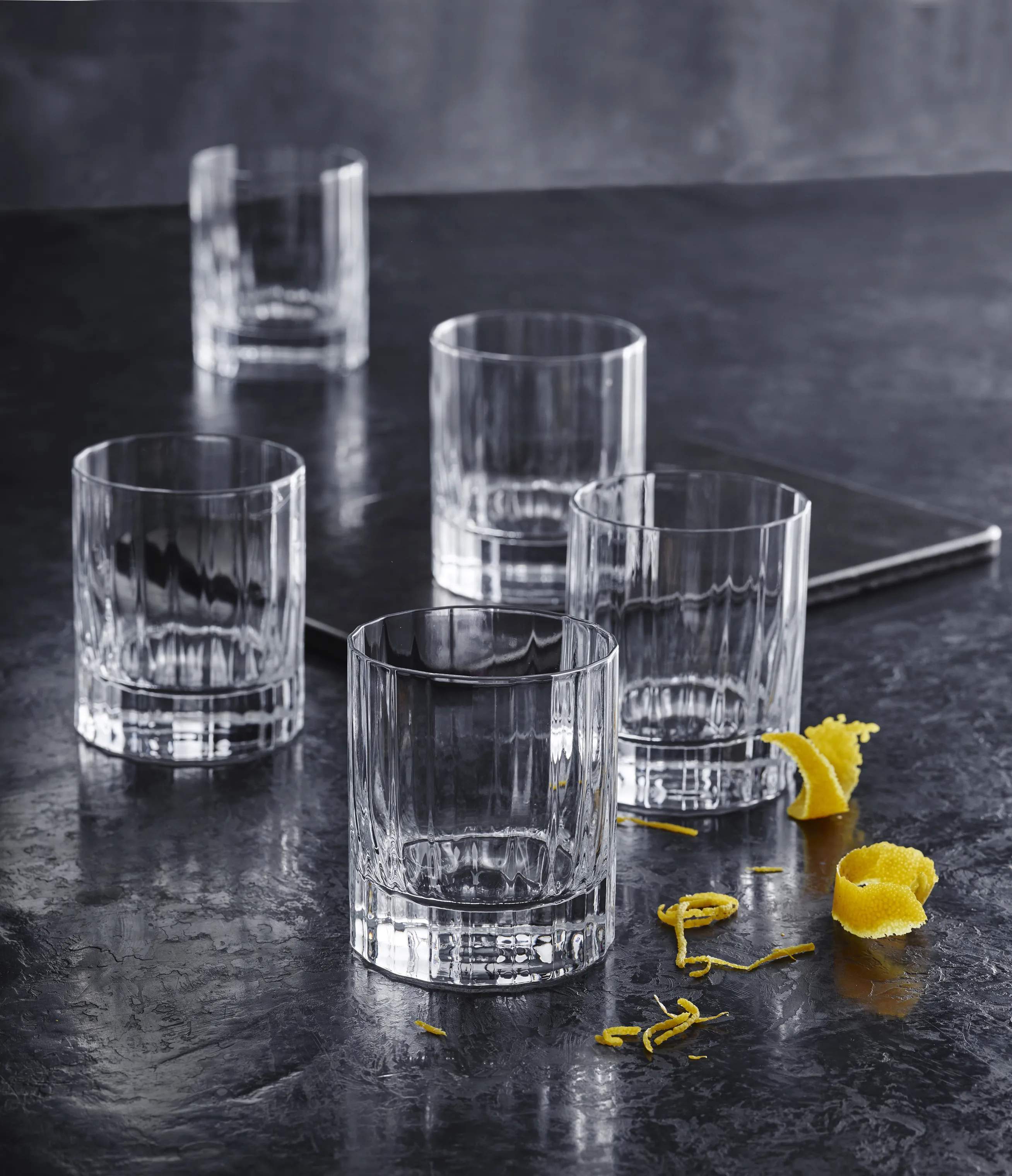 Luigi Bormioli Lowball glas Bach Whiskyglas - 4 stk. i Klar, 33.5 cl, 2