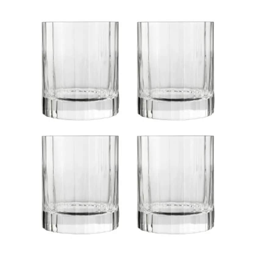 Luigi Bormioli Lowball glas Bach Whiskyglas - 4 stk. i Klar, 33.5 cl, 1