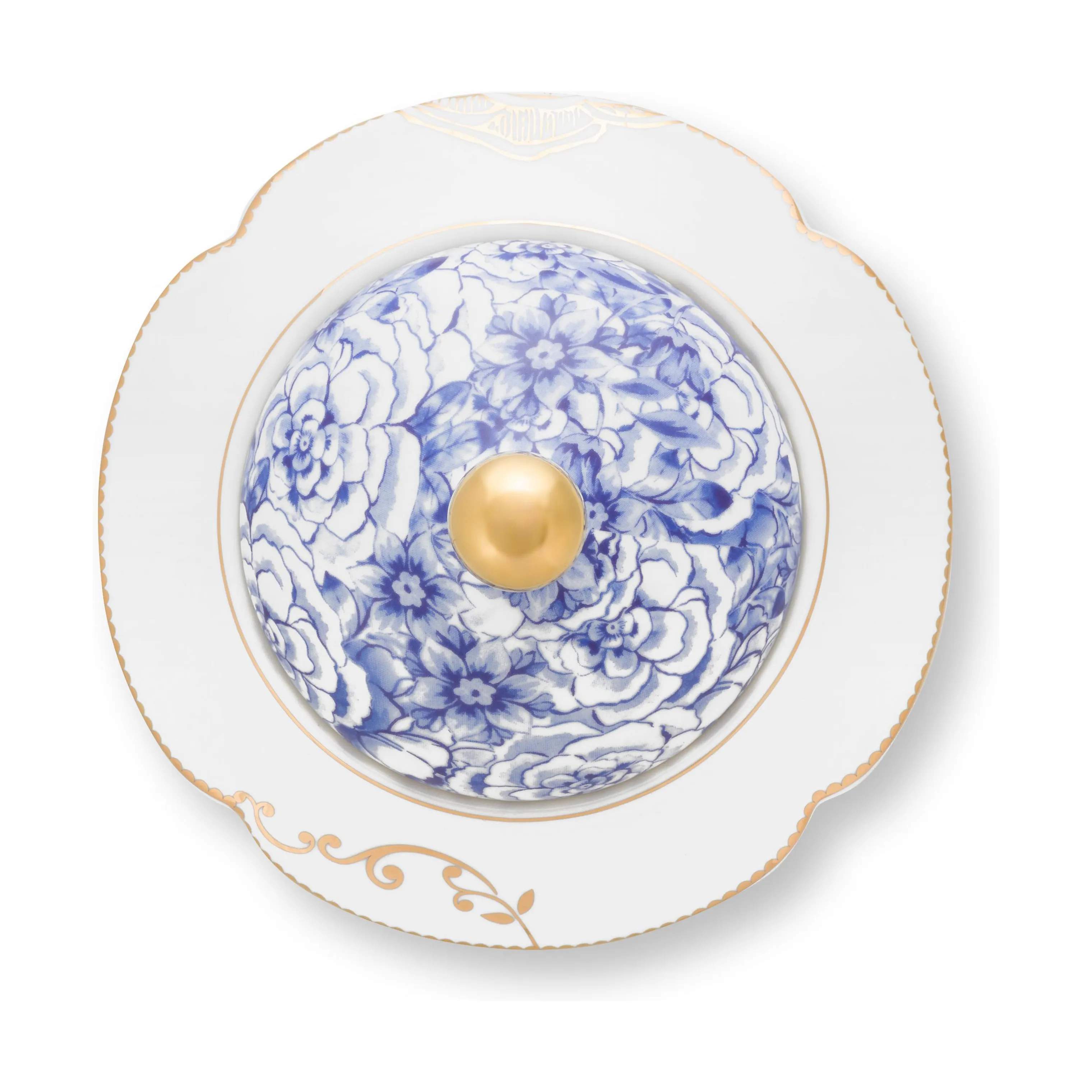 PIP Studio Krukker med låg Royal Winter White Royal White Krukke i white, 3