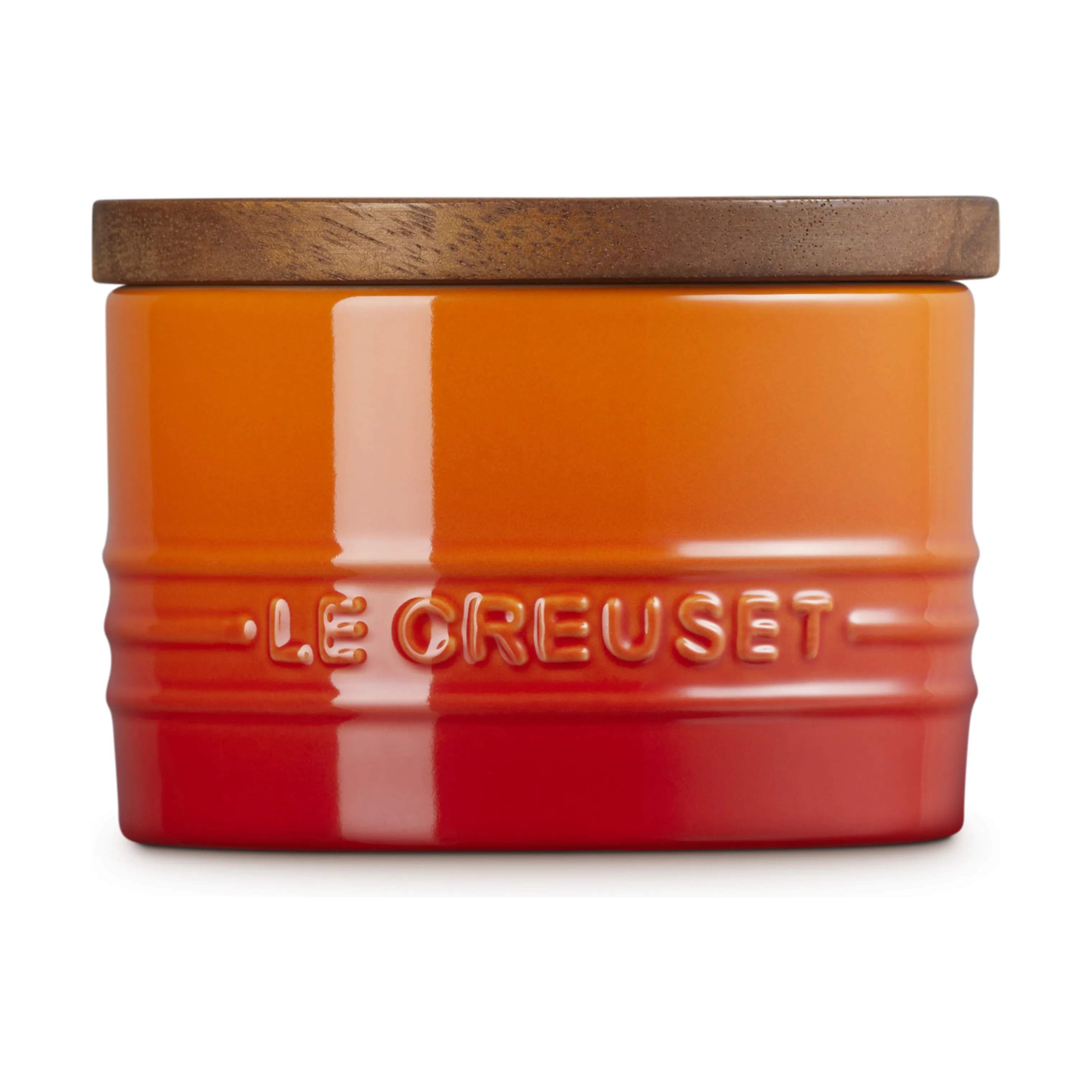 Le Creuset Opbevaringskrukker Signature Opbevaringskrukke m. Låg i Volcanic, 200 ml, 1