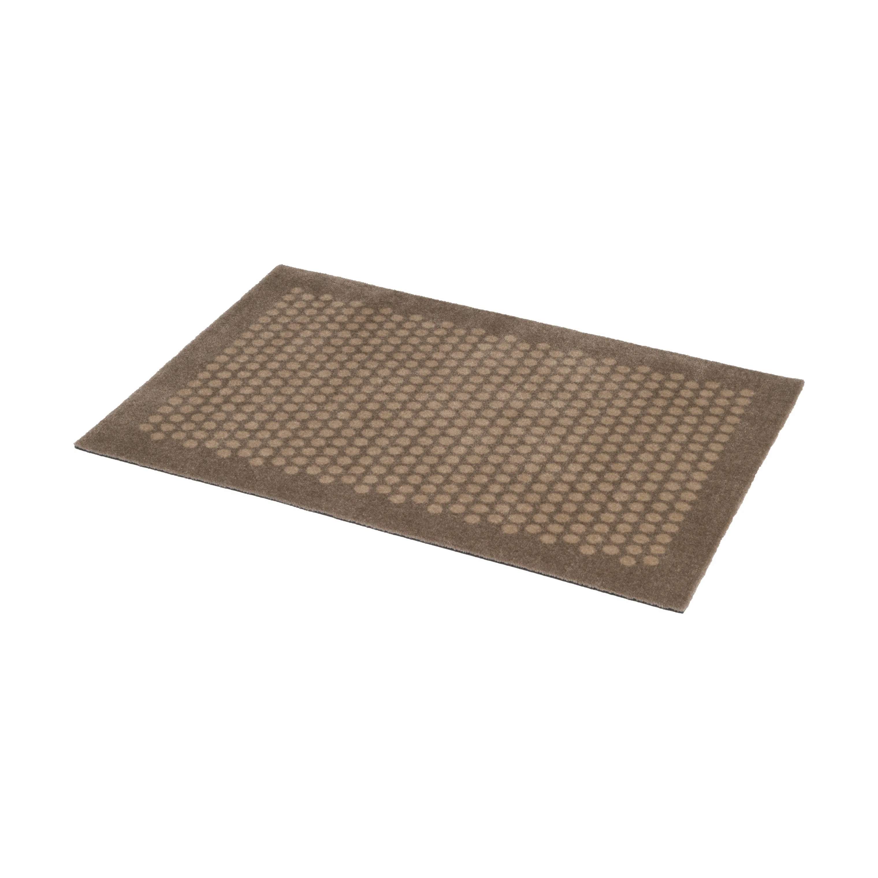 Tica Copenhagen Dørmåtter Dot Gulvmåtte i Sand, B60 x L90 cm, 2