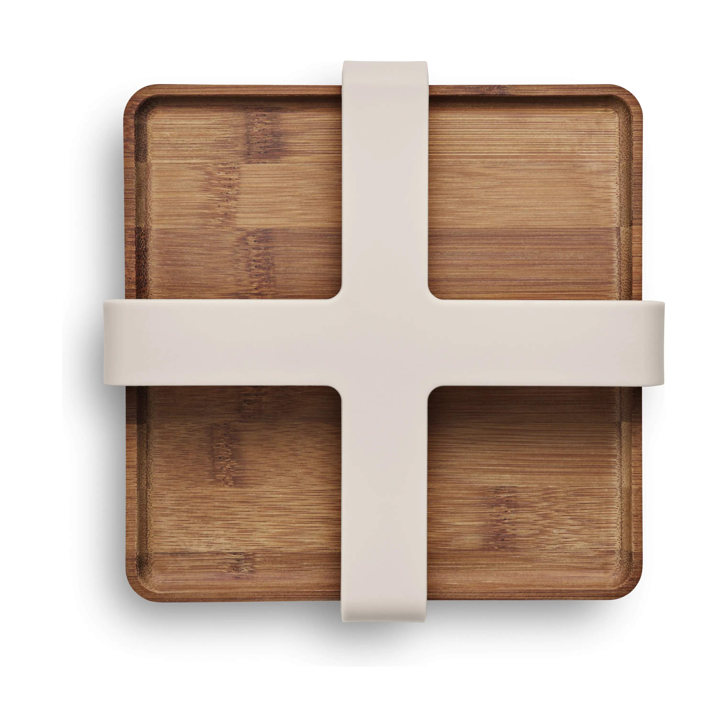Eva Trio Servietringe og -holdere Nordic Kitchen Servietholder i Sand, 3