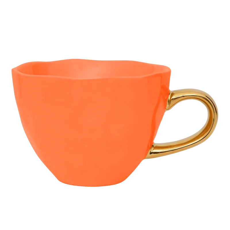Urban Nature Culture Krus og kopper med hank Good Morning Kop i Carrot, 35 cl, 1