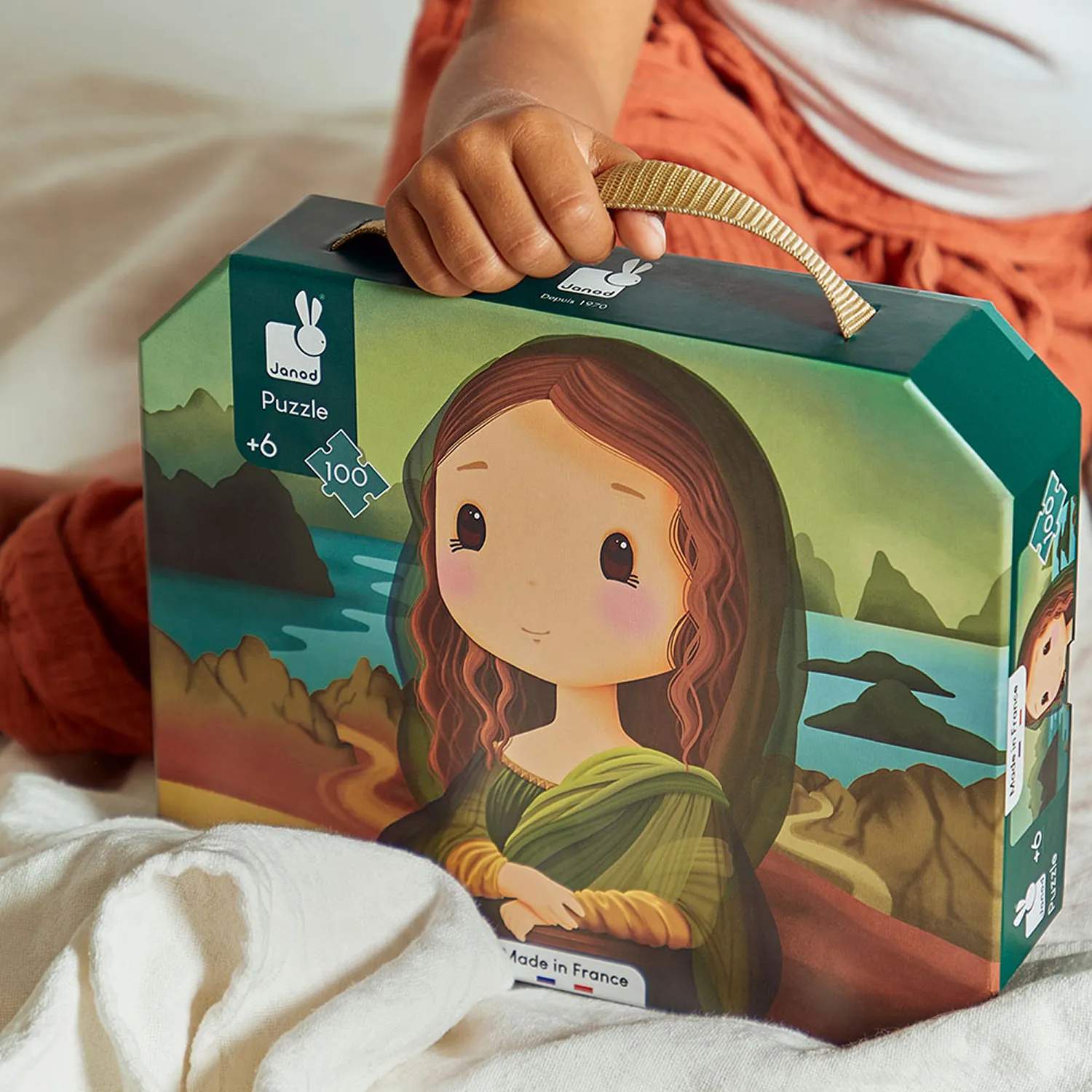 Spilbræt Puslespil Puzzle Puslespil - Mona Lisa i Mona Lisa, 2