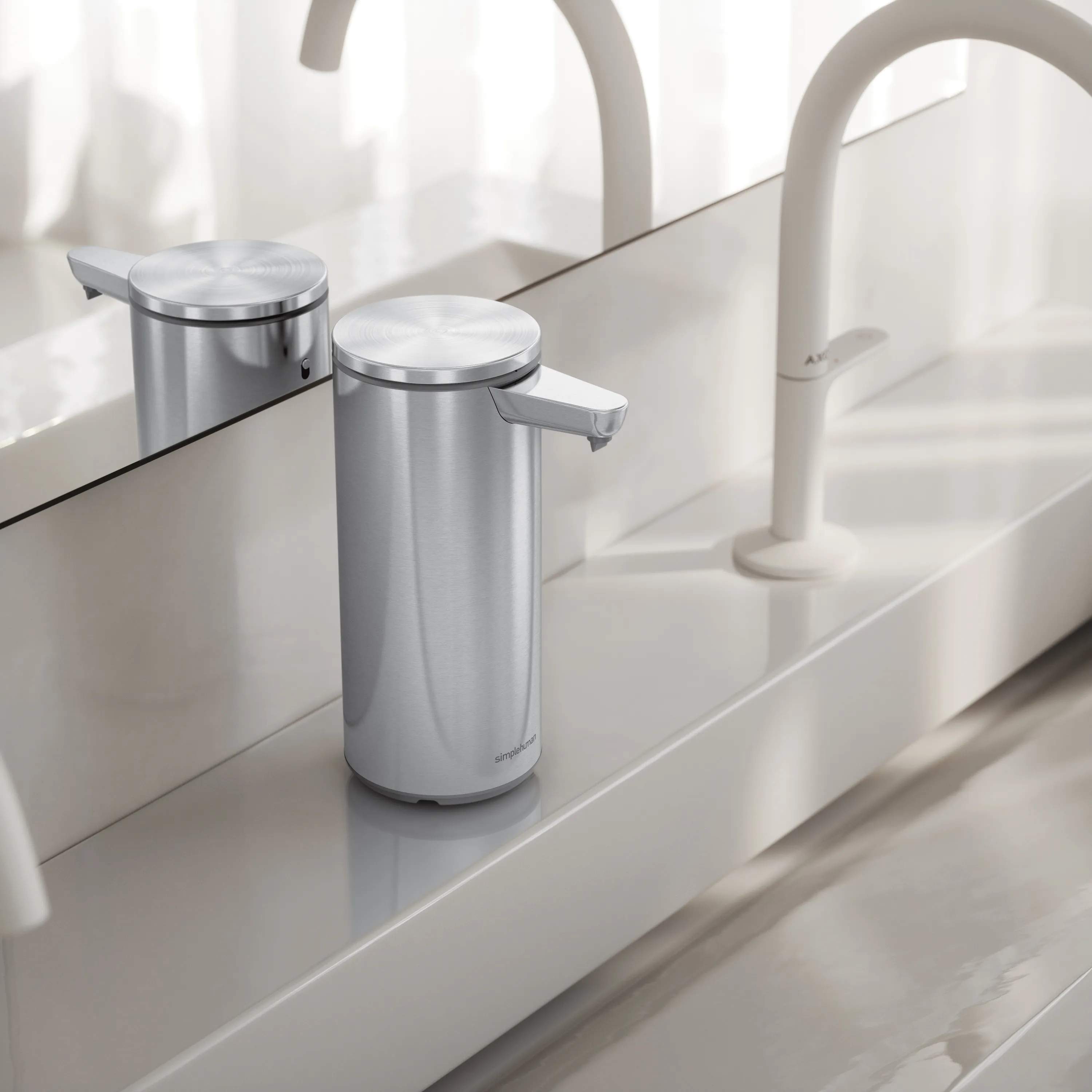 Simplehuman Sæbedispensere Sæbedispenser m. Sensor i Børstet stål, 2