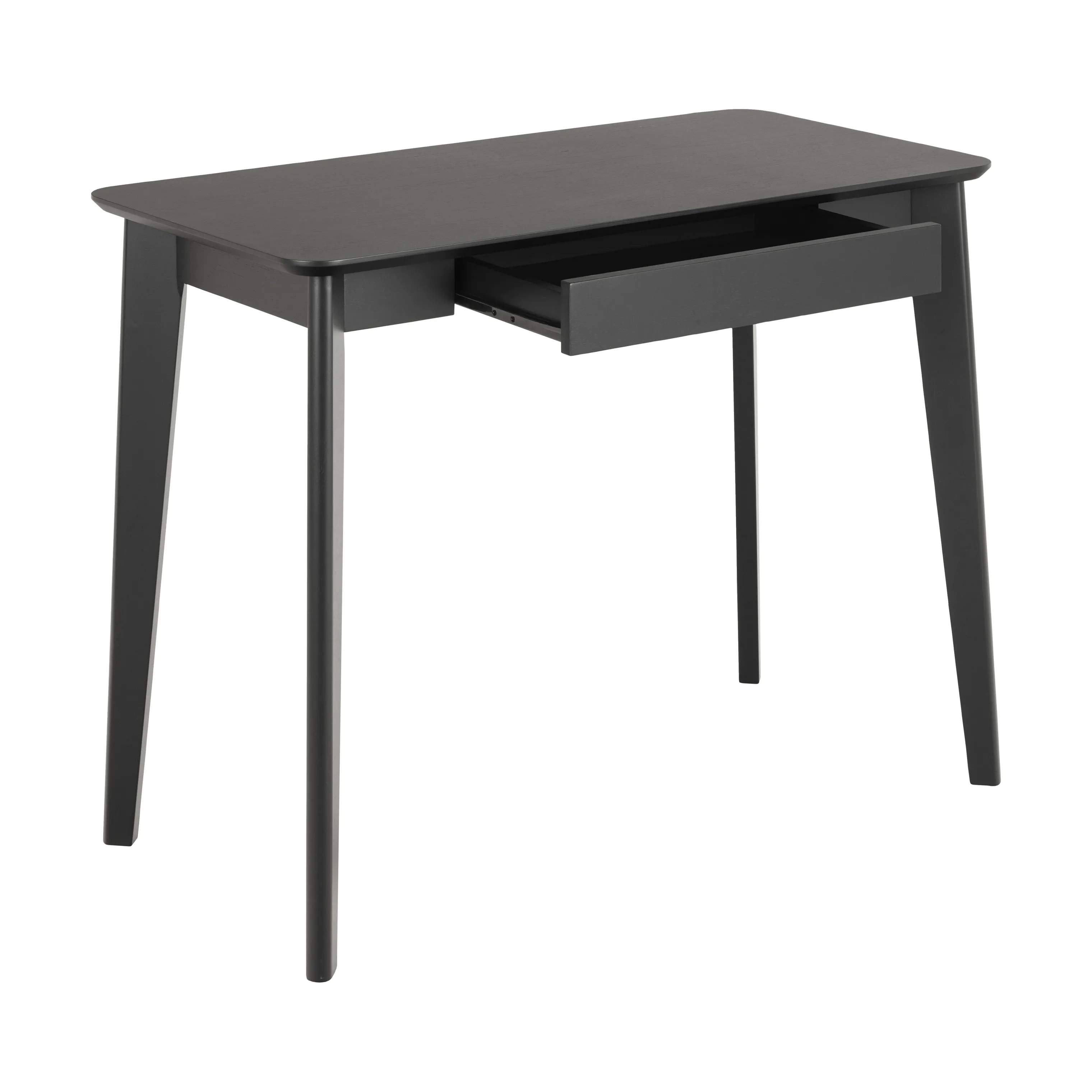 CASA Living Skriveborde Roxby Skrivebord i Mat sort, 4