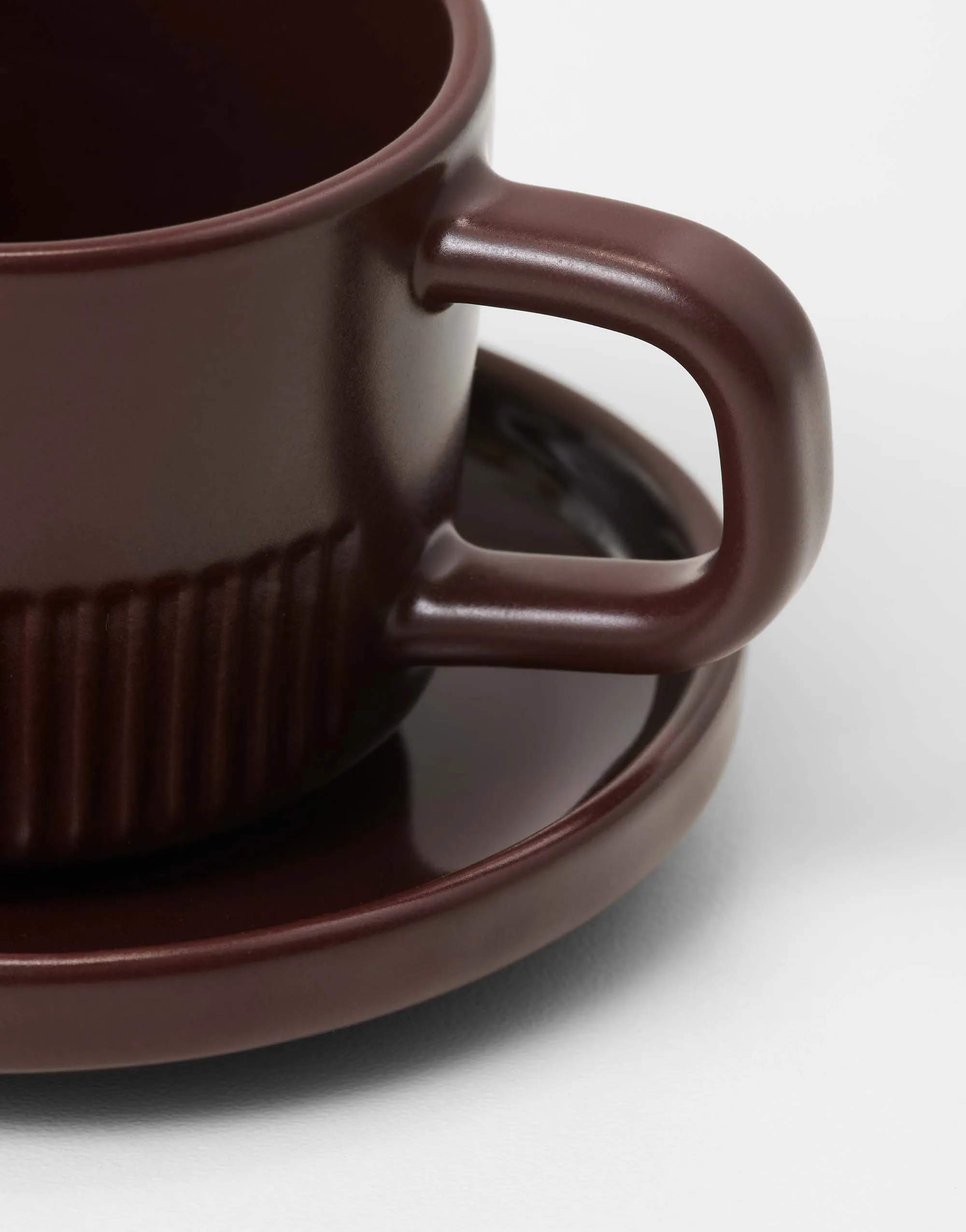 Marc O'Polo Espressokopper Moments Espressokop m. Underkop i Earth brown, 3