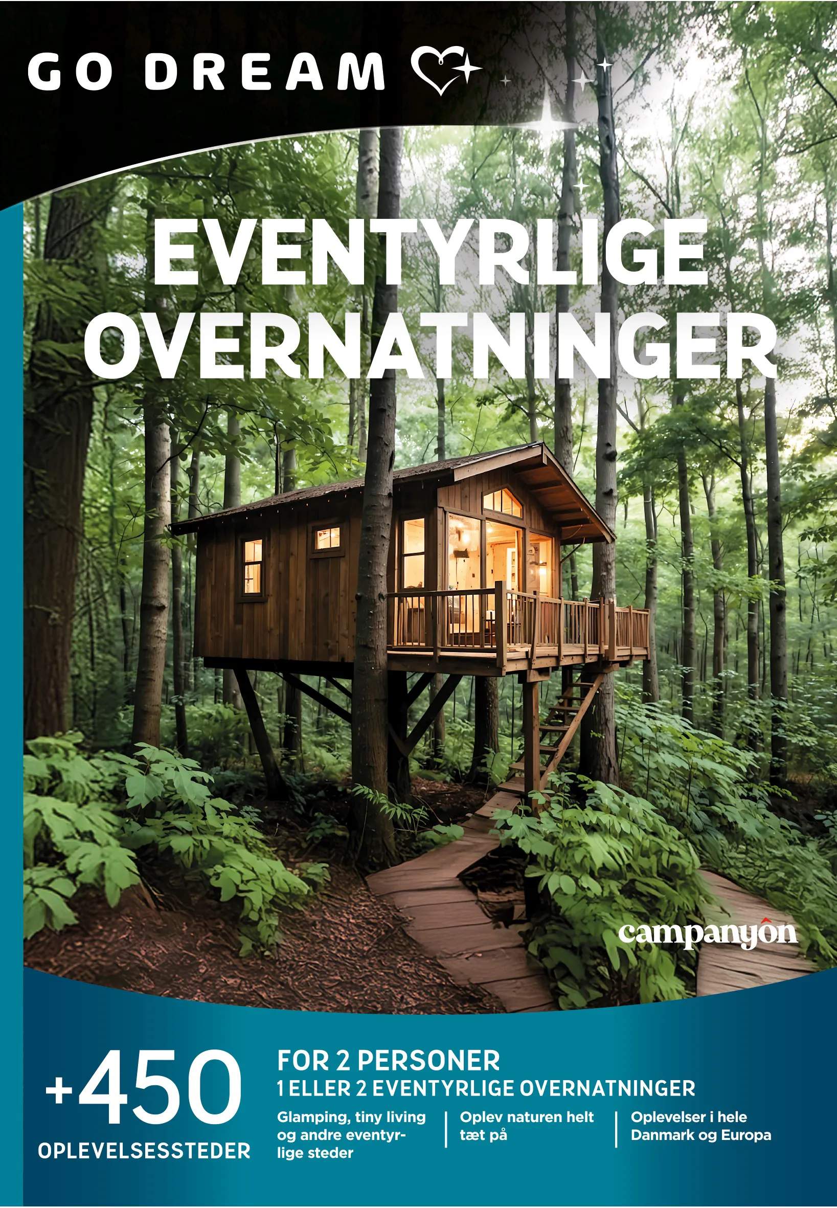 Gavekort - Eventyrlige overnatninger, multi, large