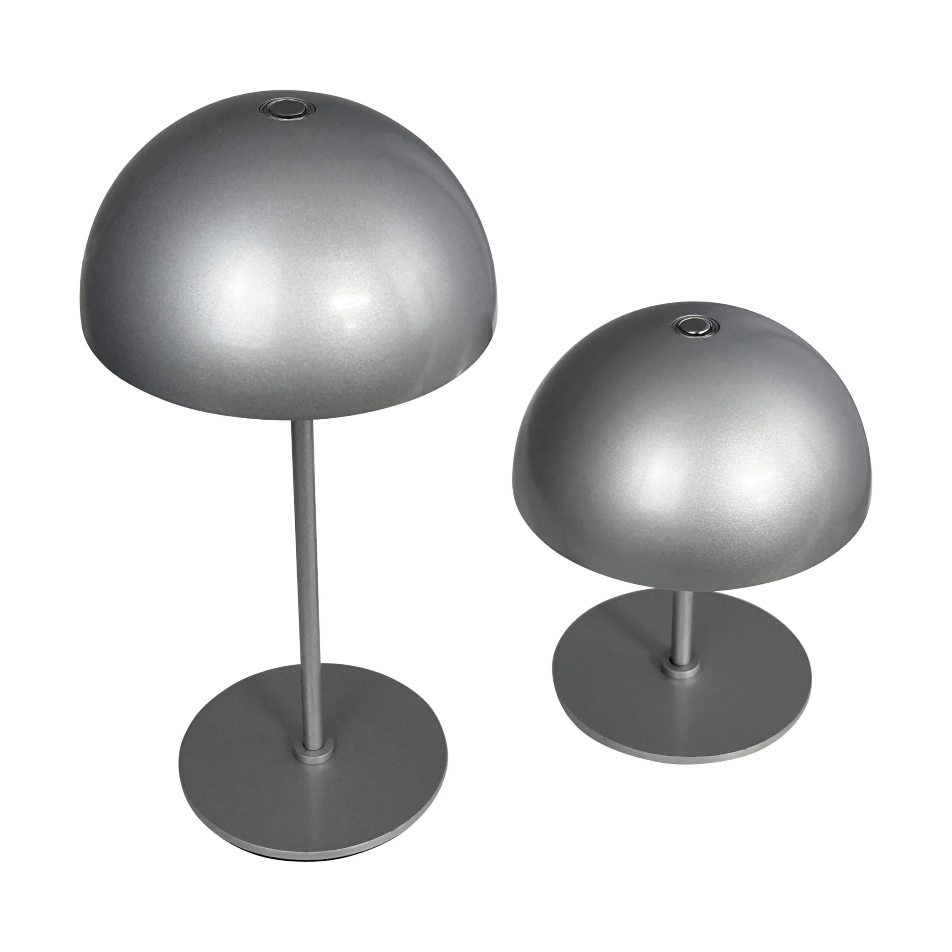 Dyberg Larsen LED-lamper Along LED-Bordlampe - 2 stk i Sølvfarvet, 3