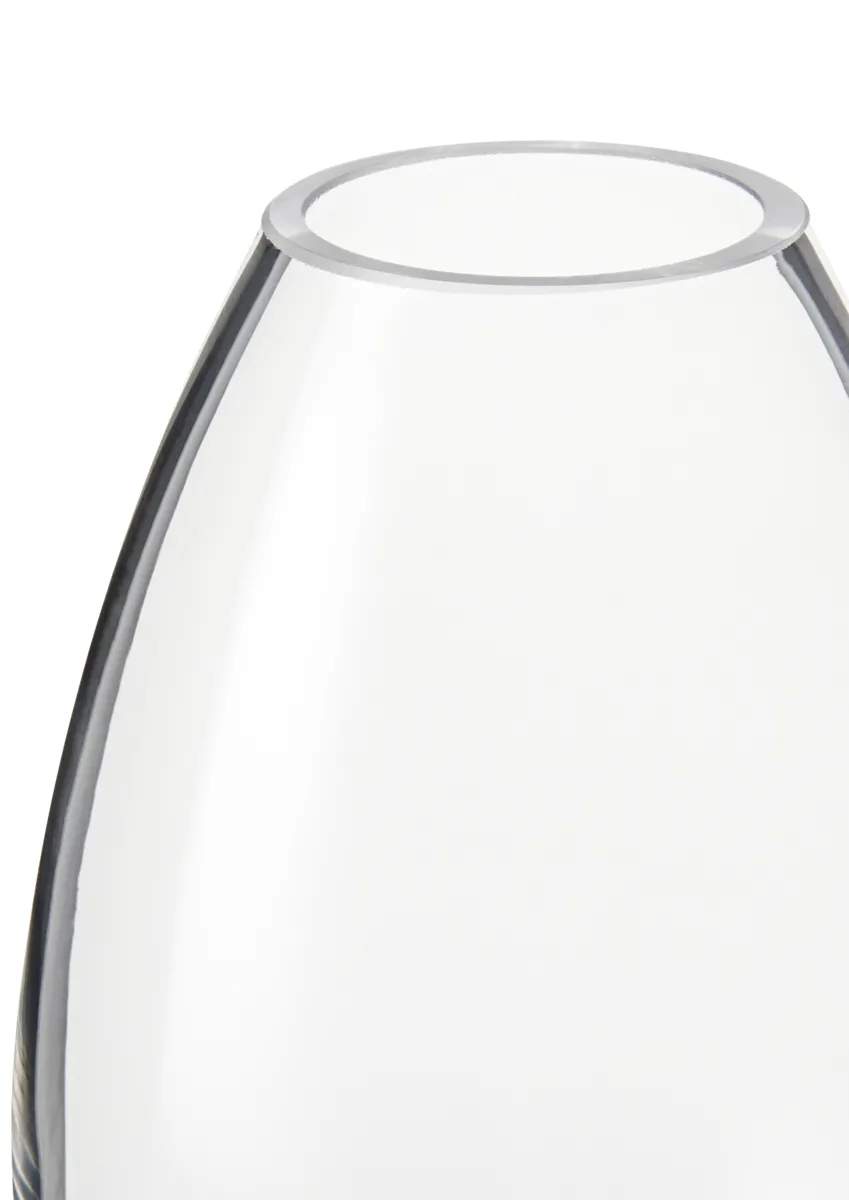 Holmegaard Vaser Cocoon Vase i Klar, 11,5 cm, 3