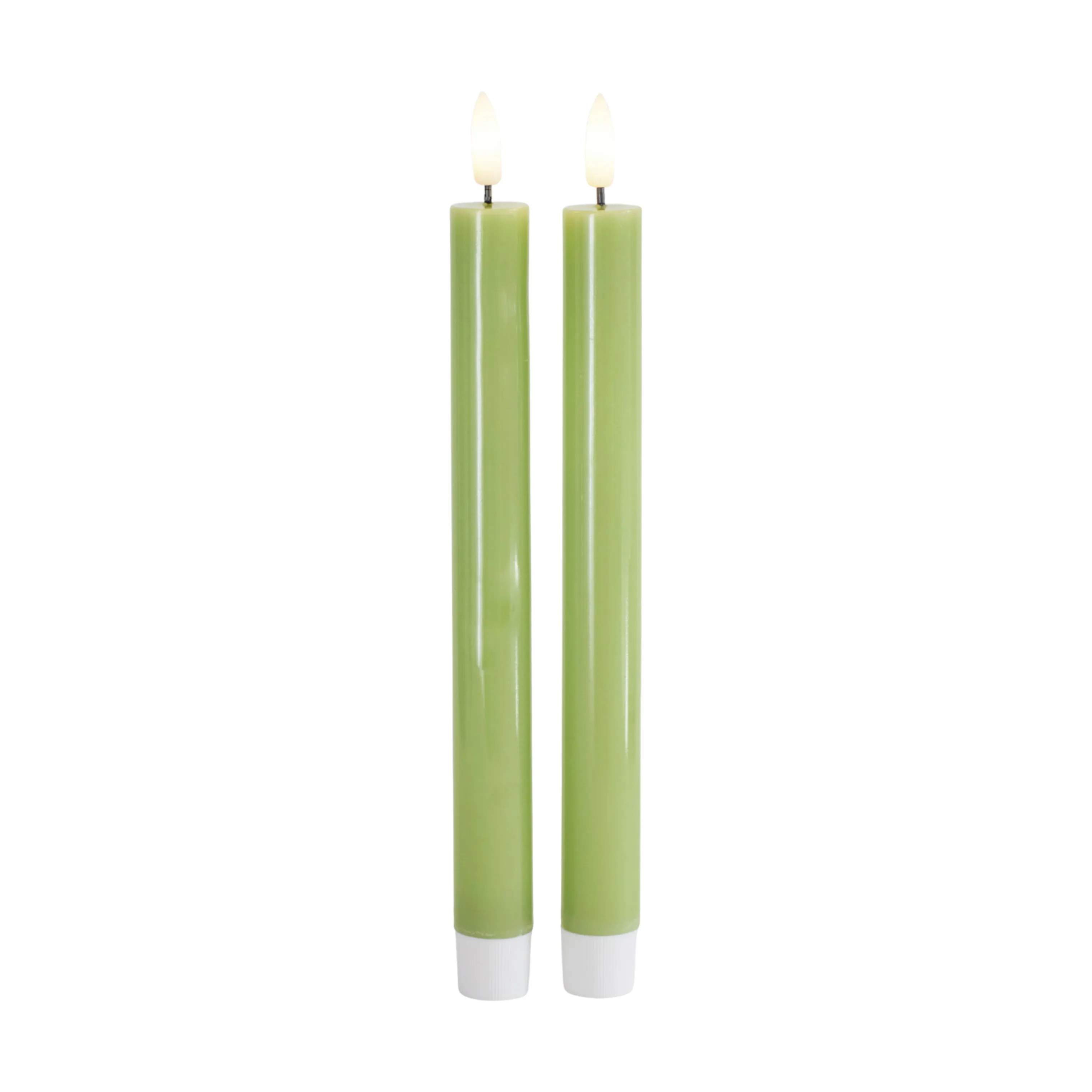 Sirius LED-lys Sille LED Kronelys - 2 stk i Spring Green, 1