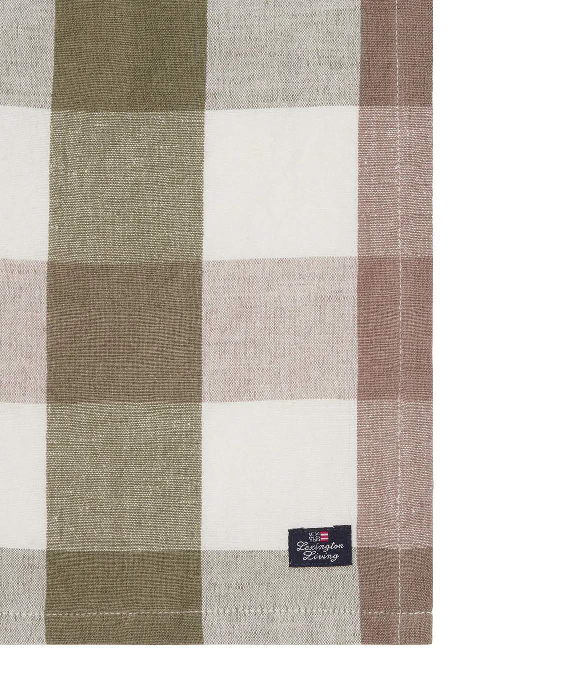 Lexington Stofservietter Comforts of Fall Serviet i Olive;White;Brown, 2