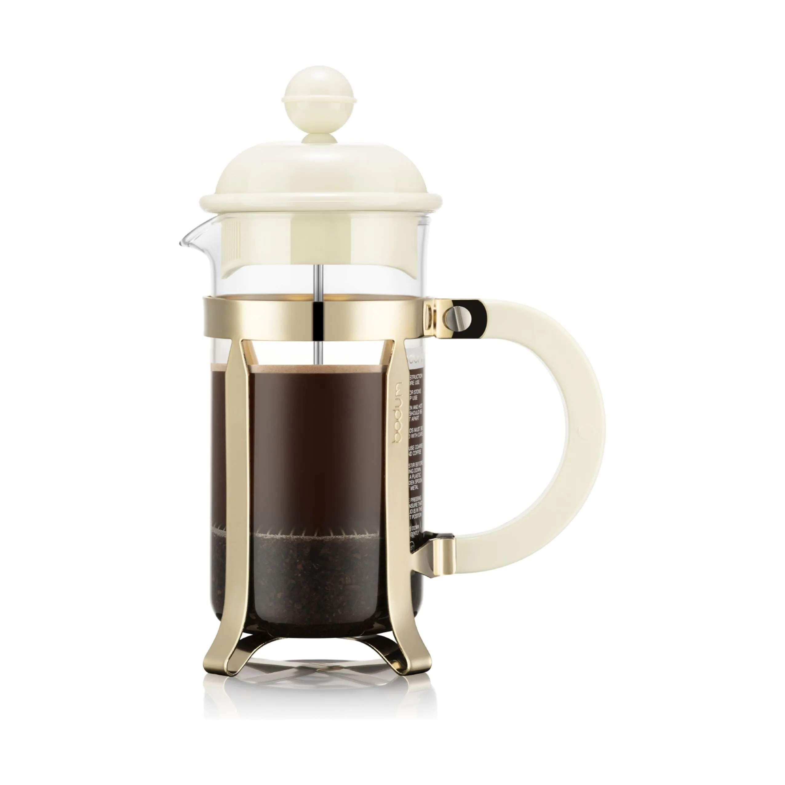Bodum Stempelkander Caffettiera Stempelkande i Creme/guldfarvet, 0.35 L, 1