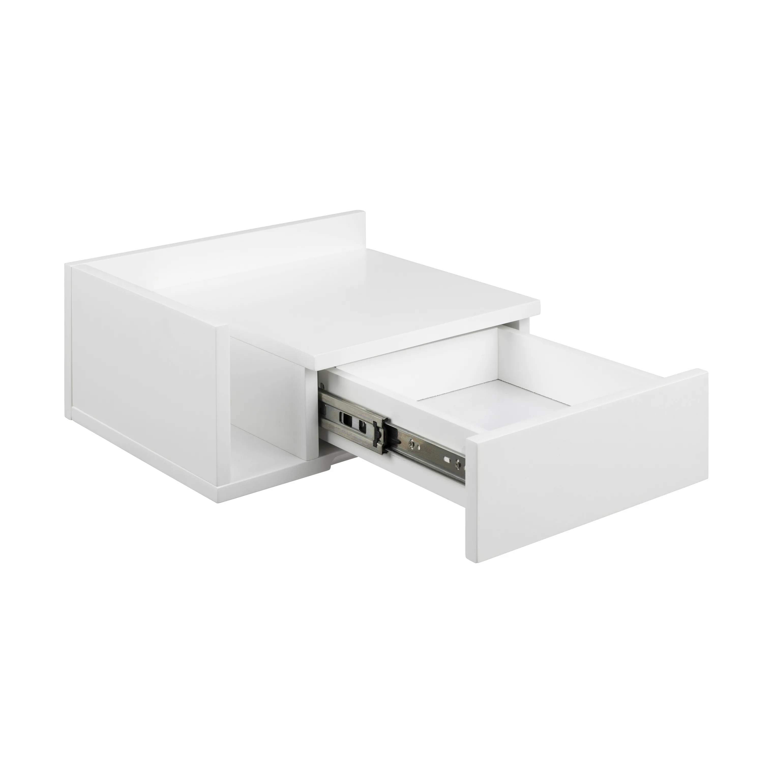 CASA Living Sengeborde Ashlan Natbord i Hvid, 3