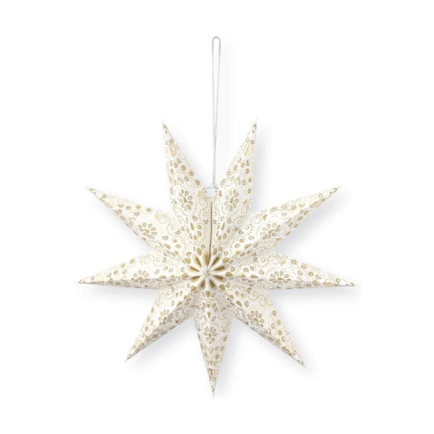 Royal Winter White Julestjerne, creme, large