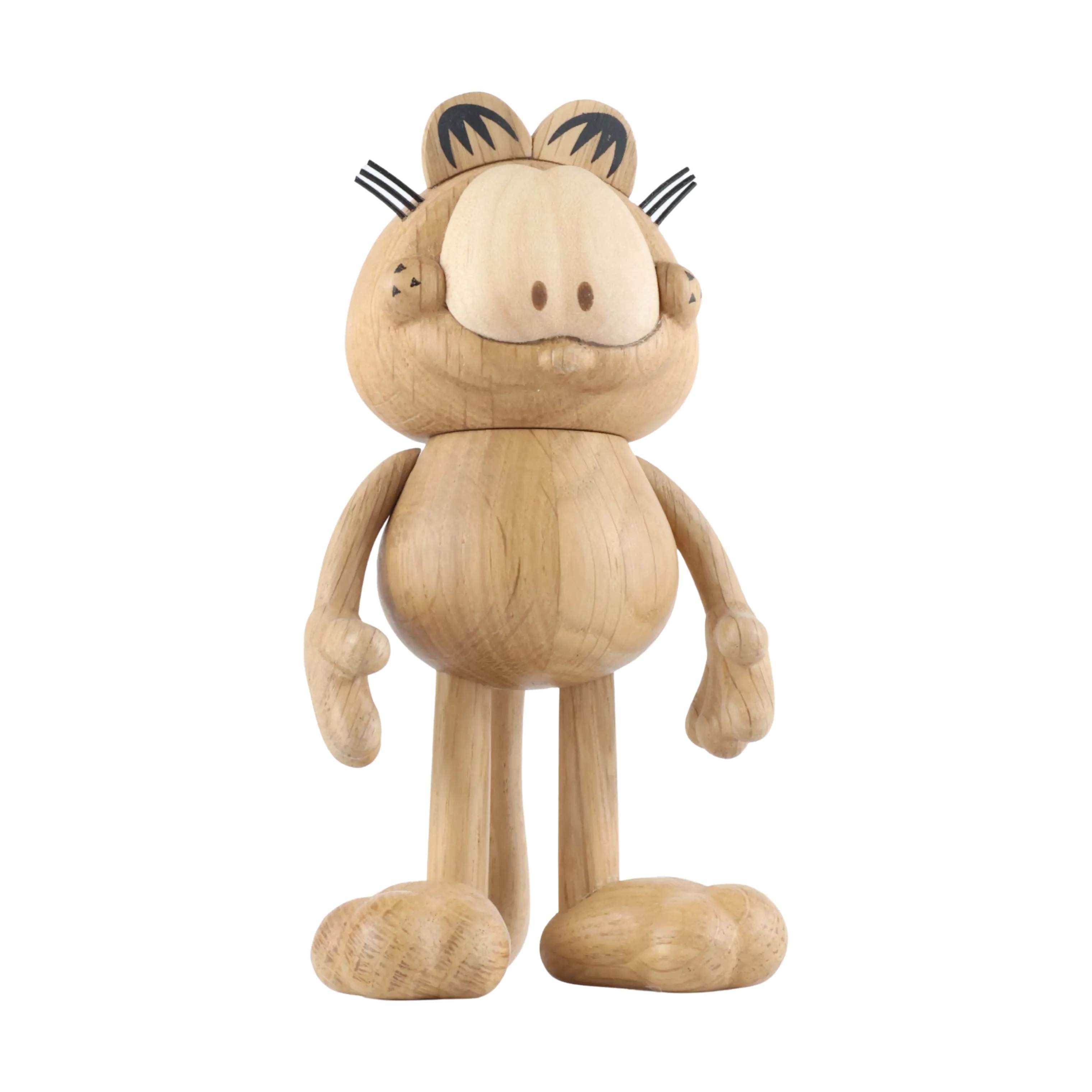 BOYHOOD Dyrefigurer Garfield træfigur i 14 cm, 1