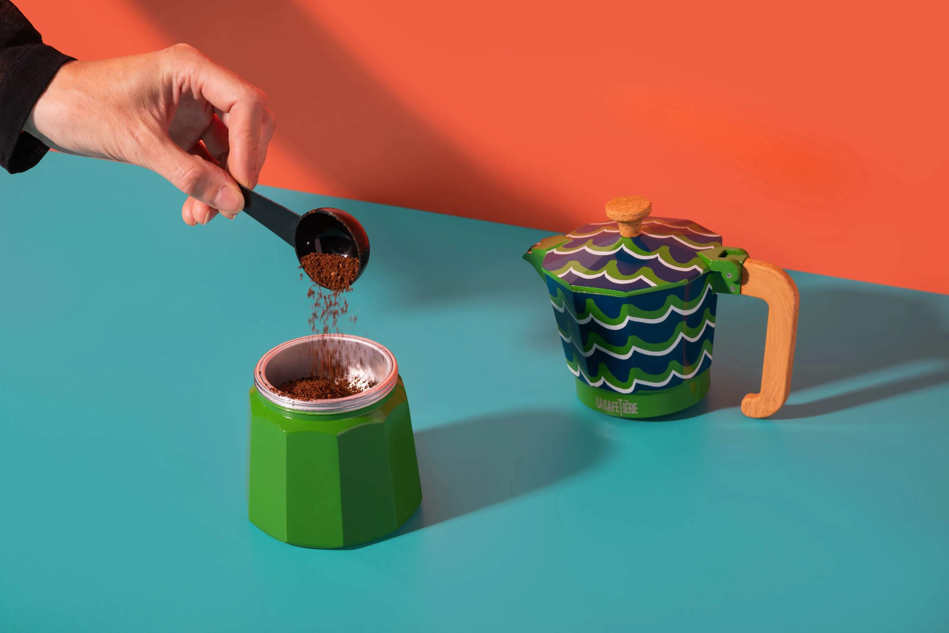 La Cafetière
 Stempelkander Venice Mokkakande i Grøn, 3