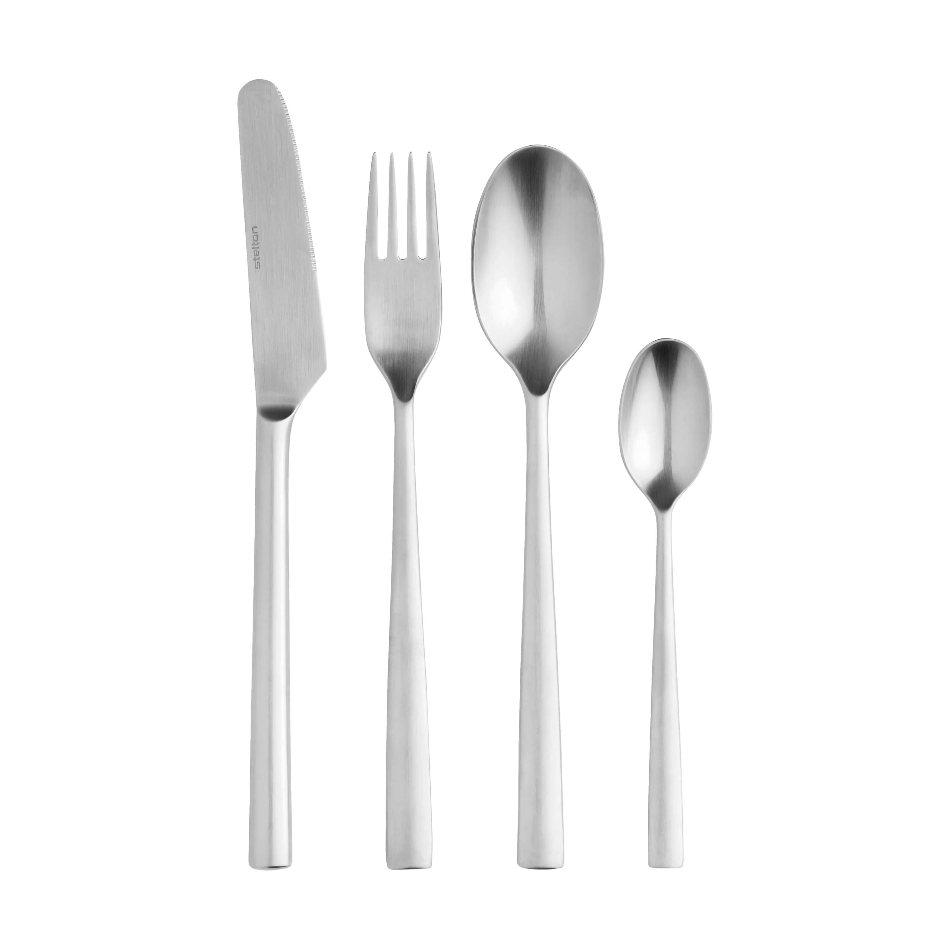Stelton Bestiksæt Norstaal Chaco Bestikæske - 24 dele i Stål, 24 stk., 1