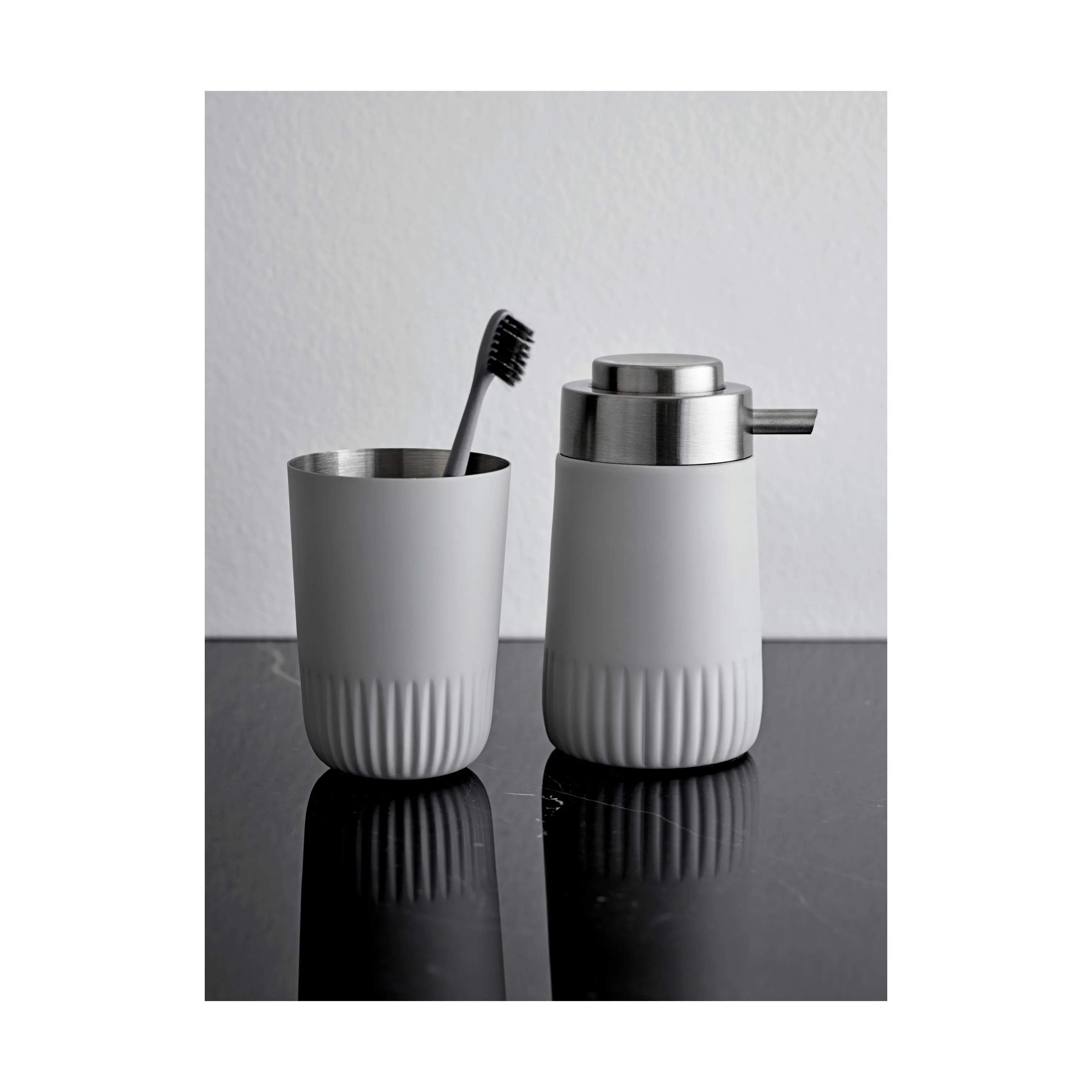 Södahl Tandbørsteholdere Plissé Tandbørsteholder i Light Grey, 2