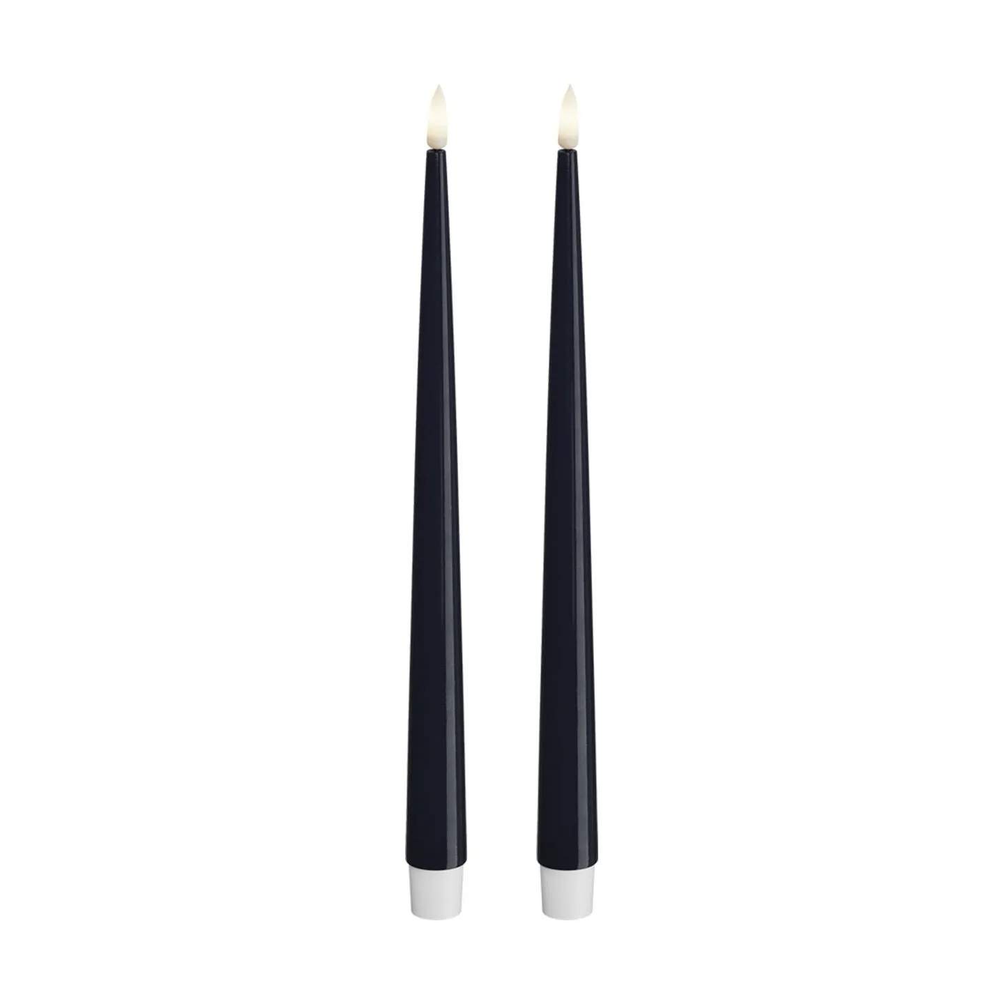 Real Flame LED Kertelys, royal blue, large