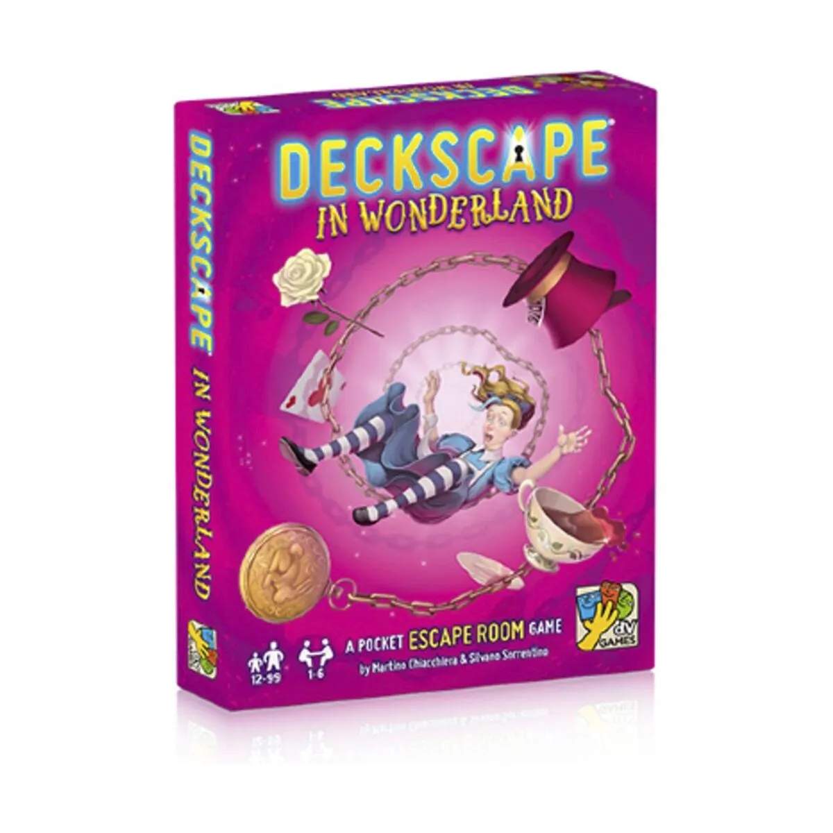 Spilbræt Spil Deckscape - In Wonderland i Deckscape - In Wonderland, 1