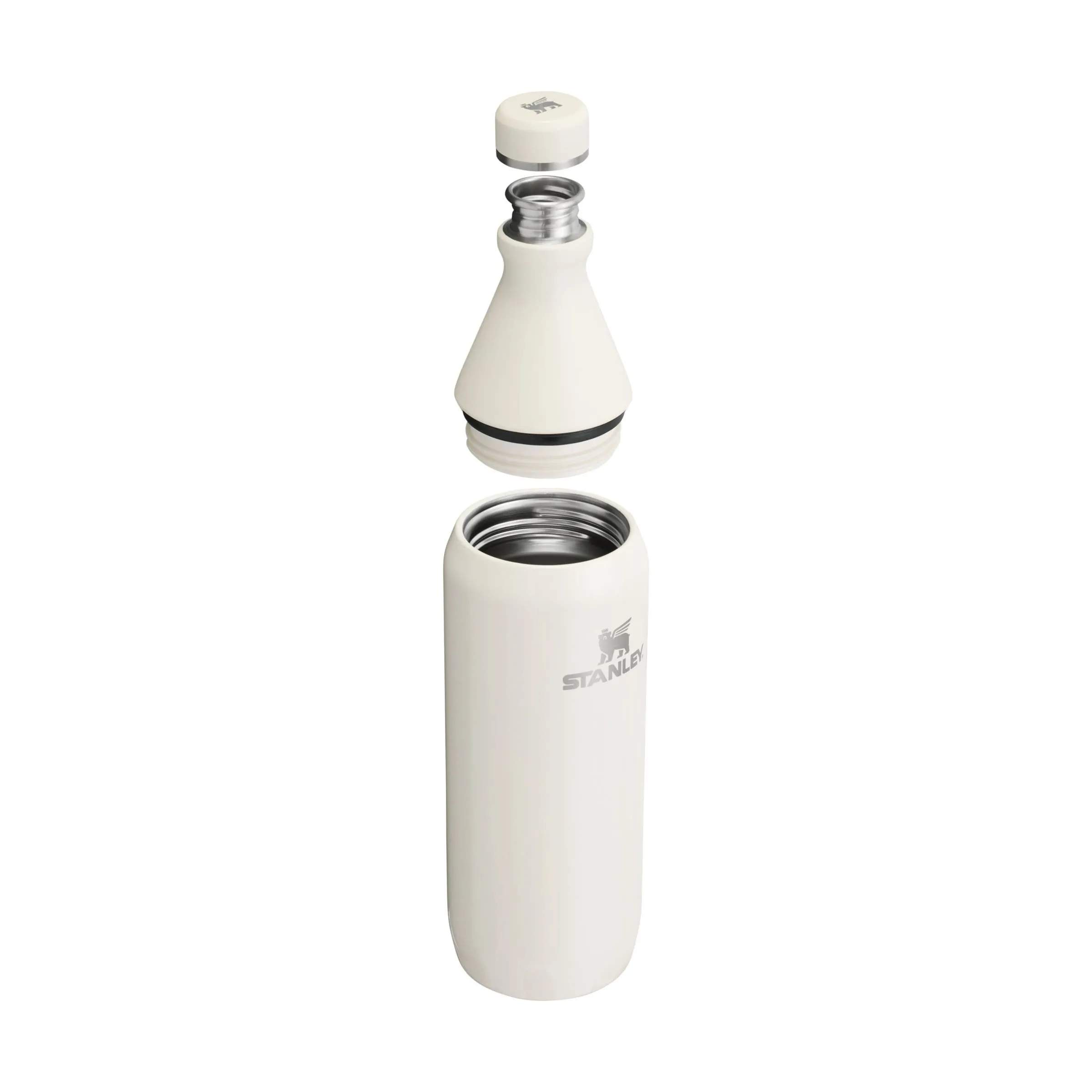 Stanley To go kopper All Day Slim Bottle i Cream, 4