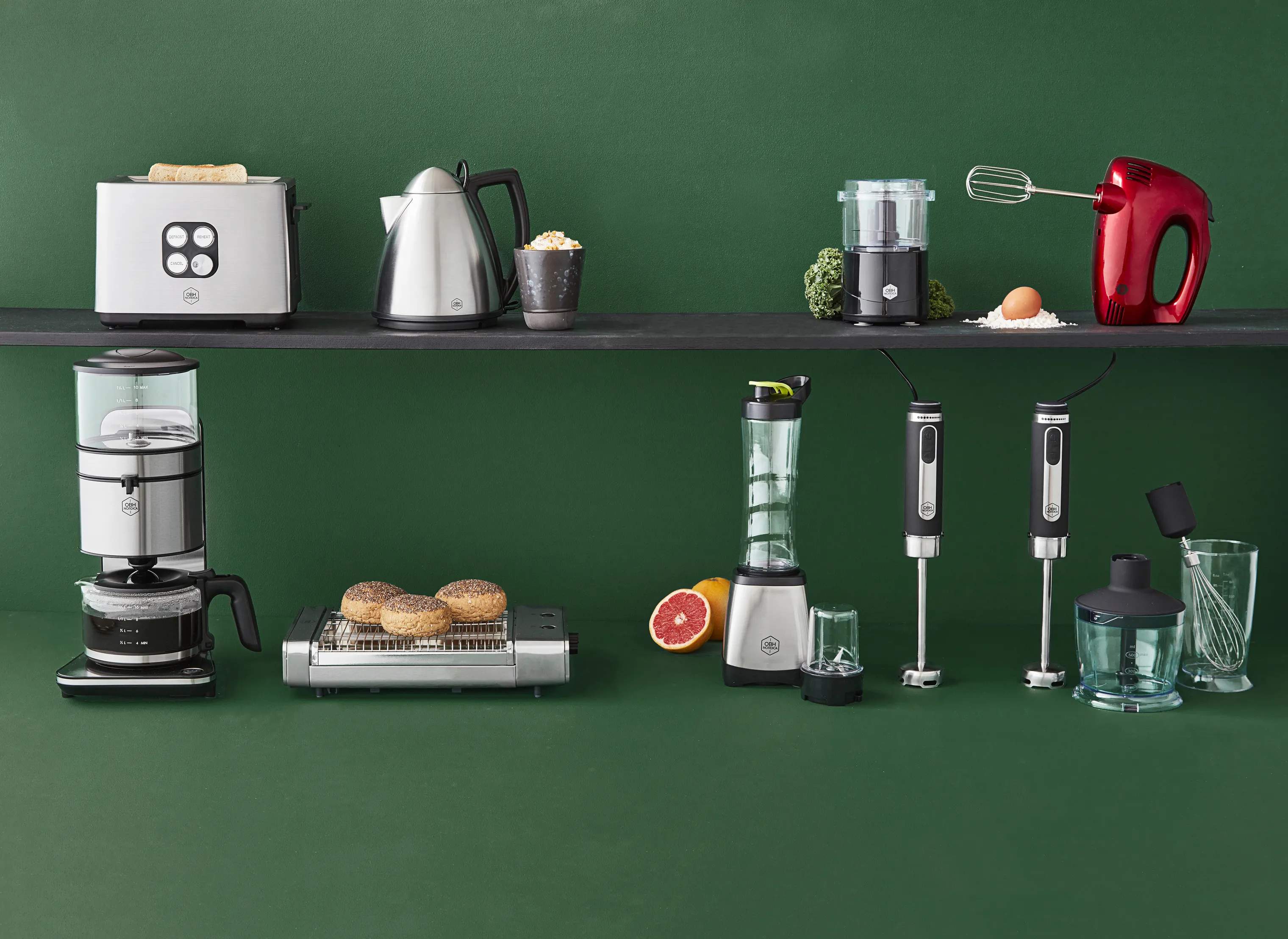 OBH Nordica Minihakkere Minihakker Mainstream i Sort, 2