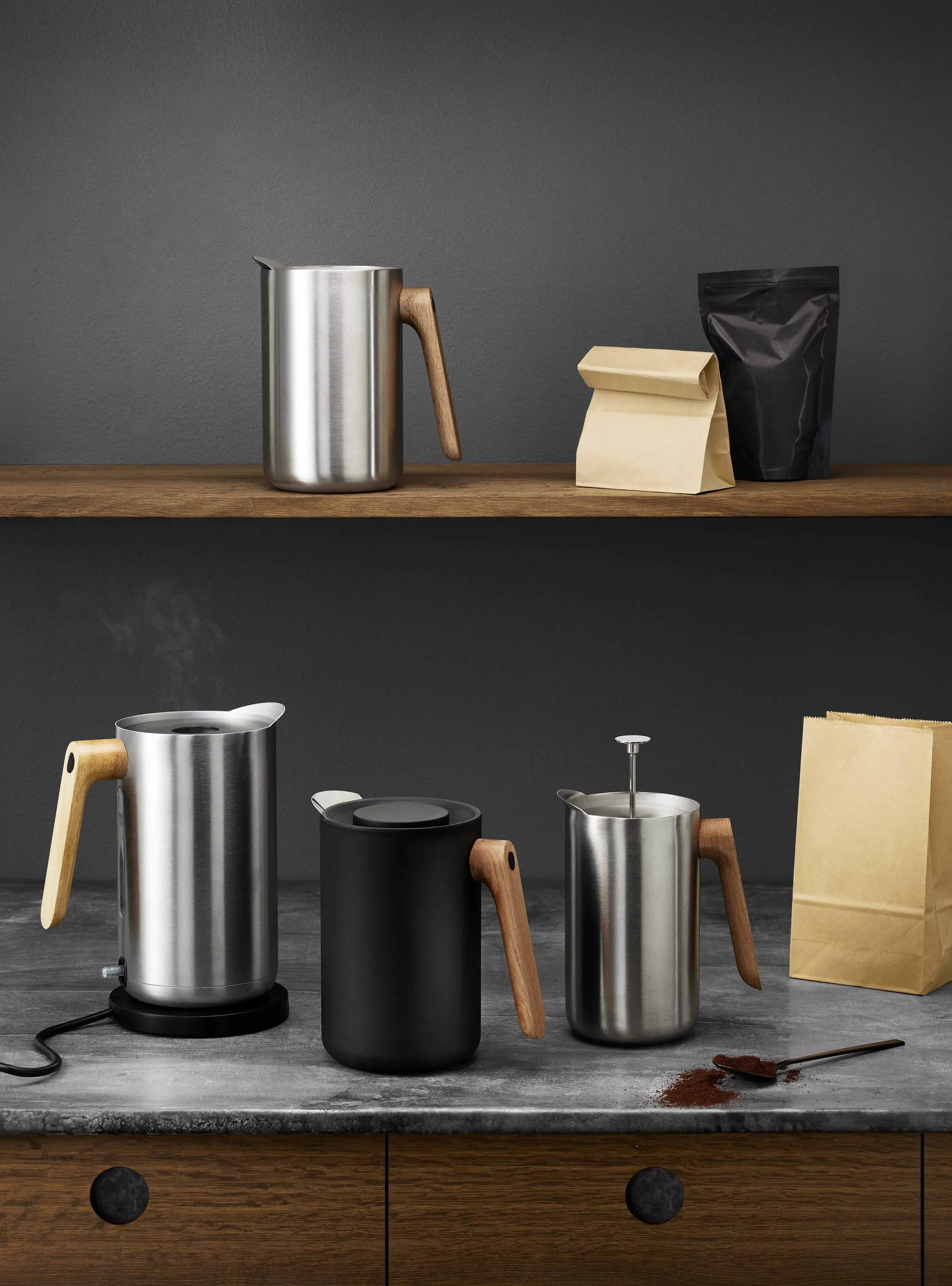 Eva Solo Elkedler Nordic Kitchen Elkedel i Stål/Natur, 2