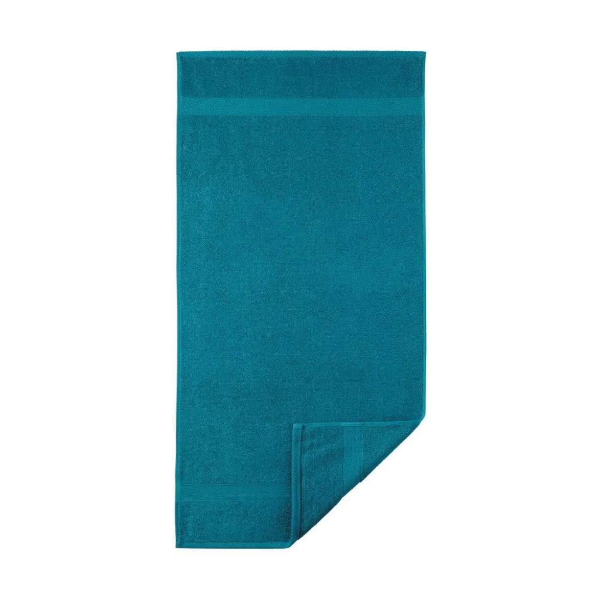 Diamant Håndklæde - 2 stk., dark turquoise, large