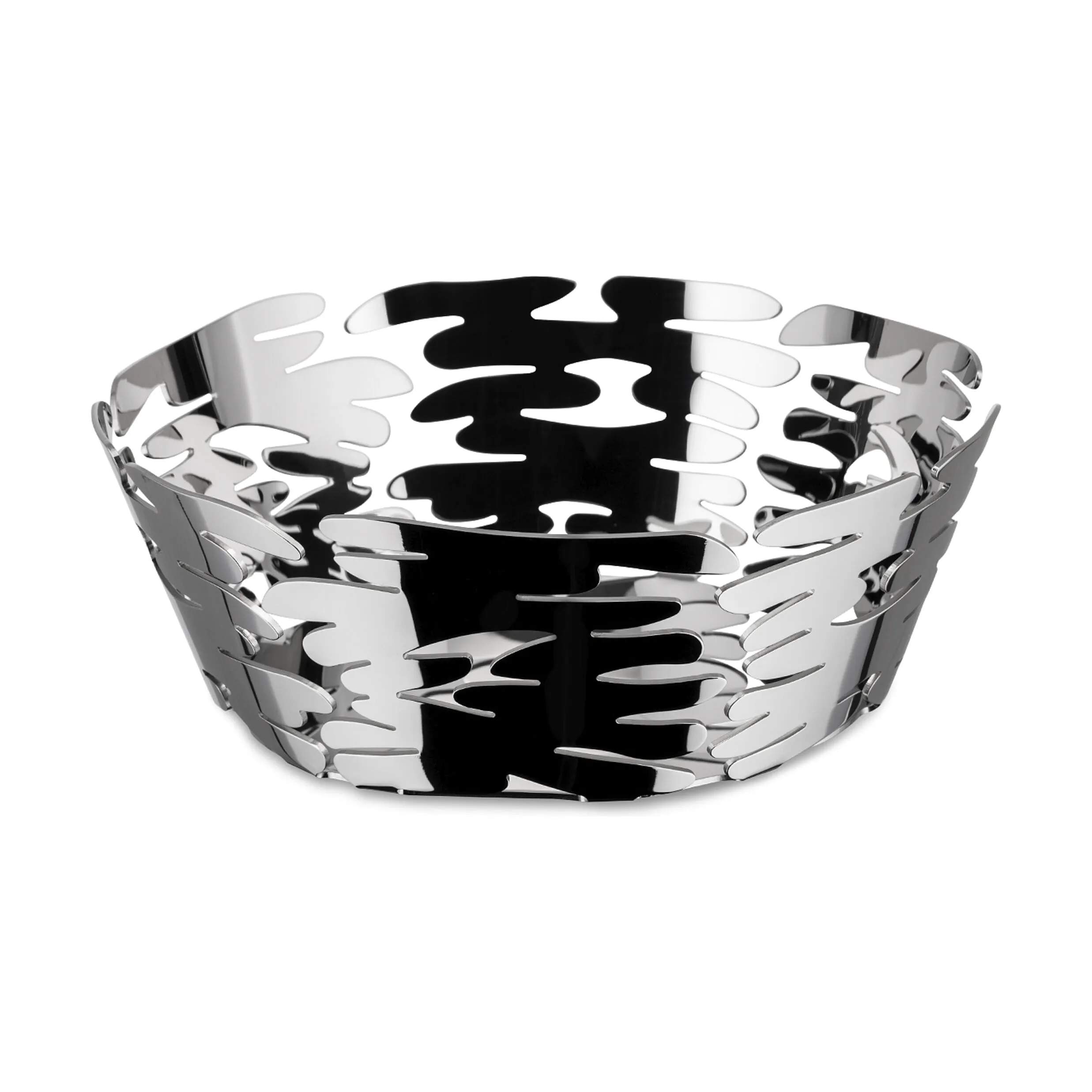 Alessi Brødkurve Barket Kurv i Stål, 18 cm, 1
