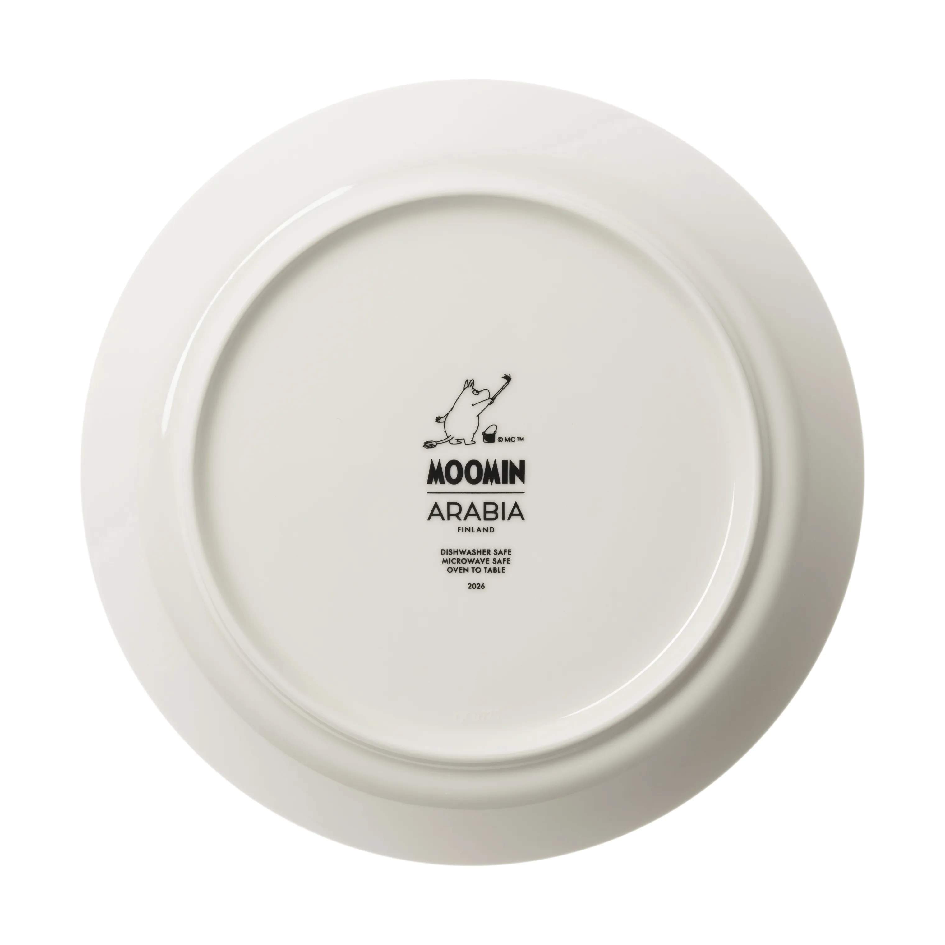 Moomin Arabia Frokosttallerkener Klassisk Tallerken - Ferieklar i Ferieklar, 4