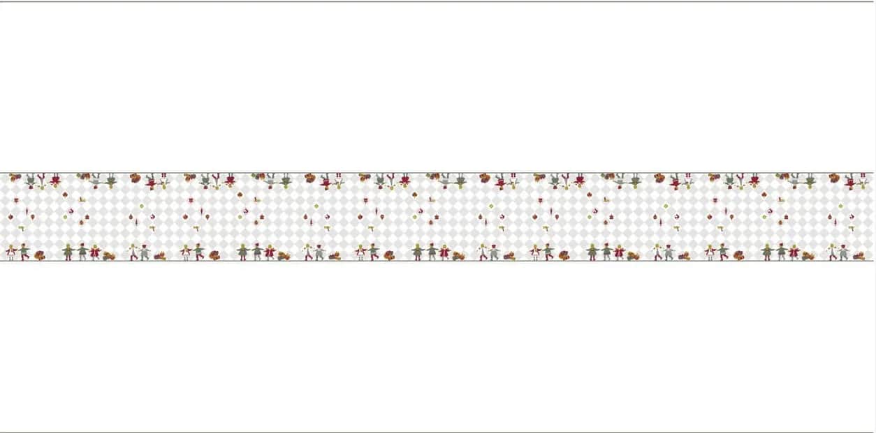 Jette Frölich Design Duge Dancing Children Dansende Børn Juledug i B160 x L320 cm, 1