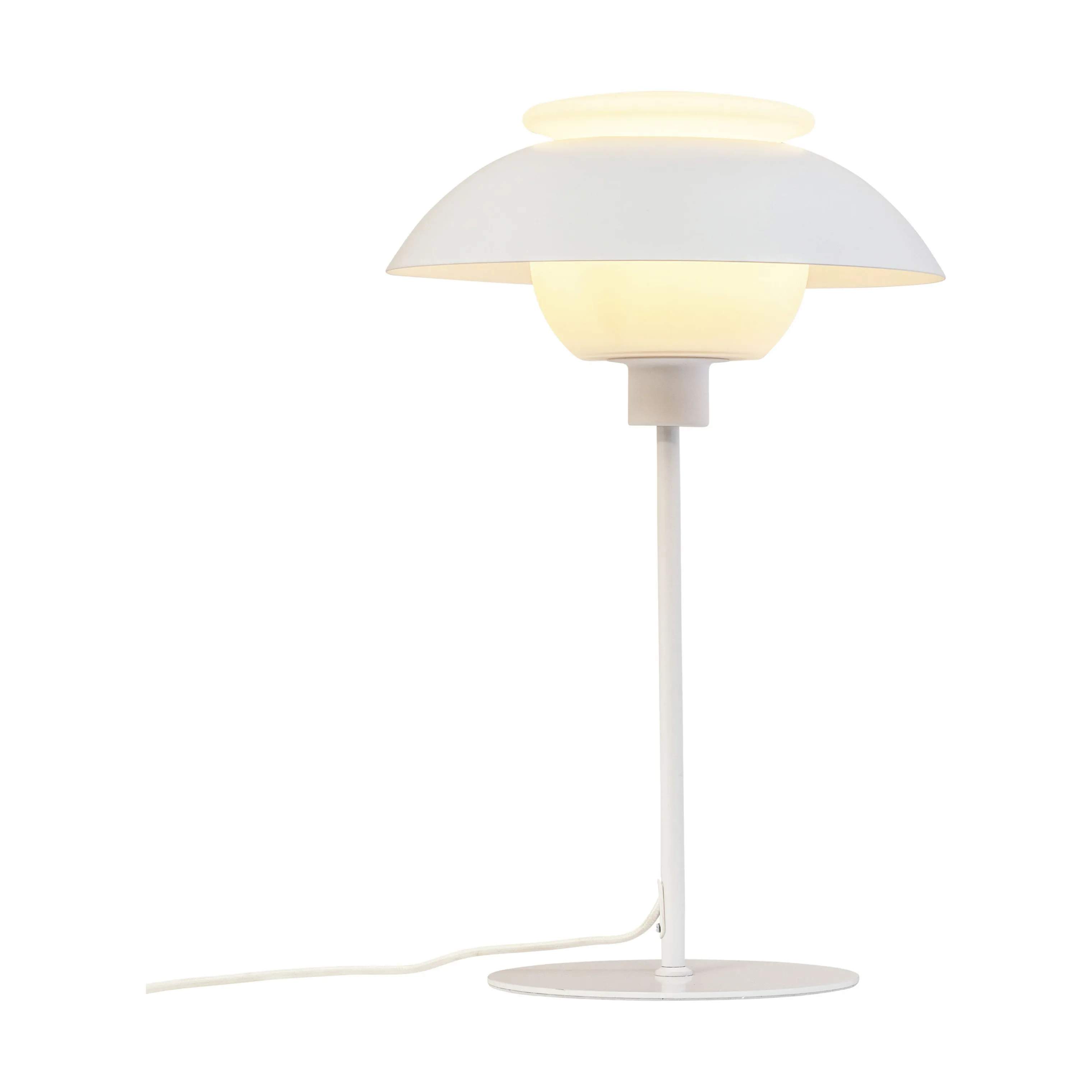 Dyberg Larsen Bordlamper Opus Bordlampe i Mat hvid, 2
