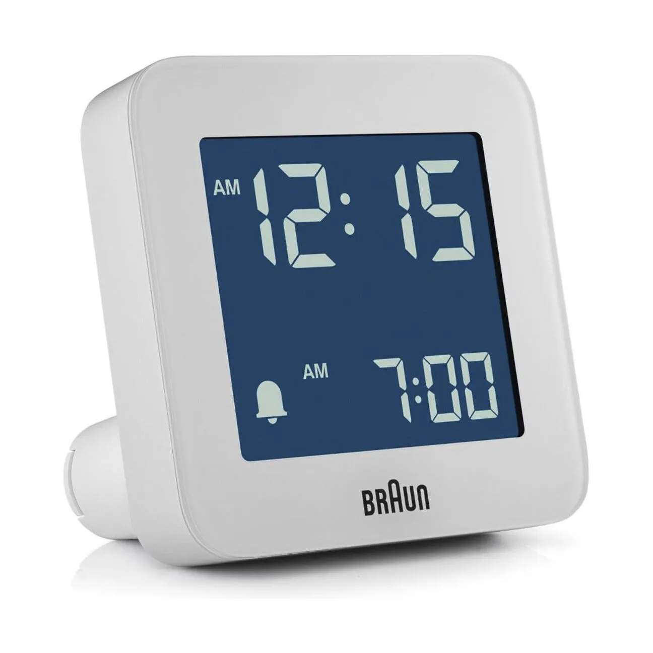 Braun Vækkeure BC09W-DCF WHWH-DCF Vækkeur i Hvid, H7,5 x B7,5 cm, 3