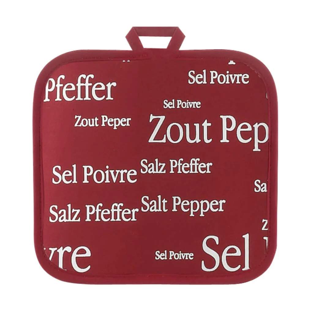 Winkler Grydelapper Sel&Poivre Grydelap i Rouge, 1