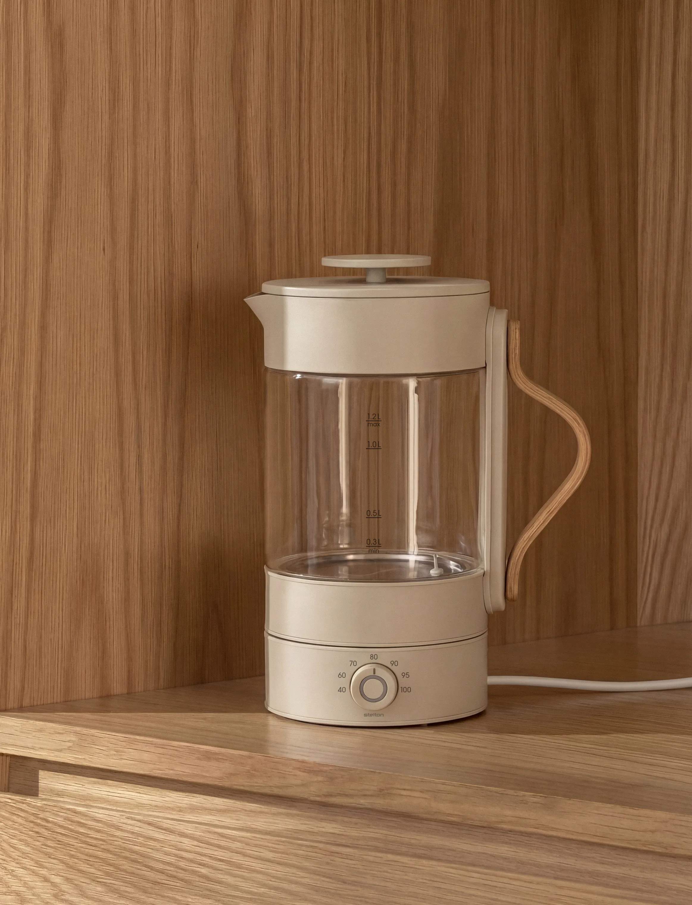 Stelton Elkedler Emma Elkedel i clear/sand, 3