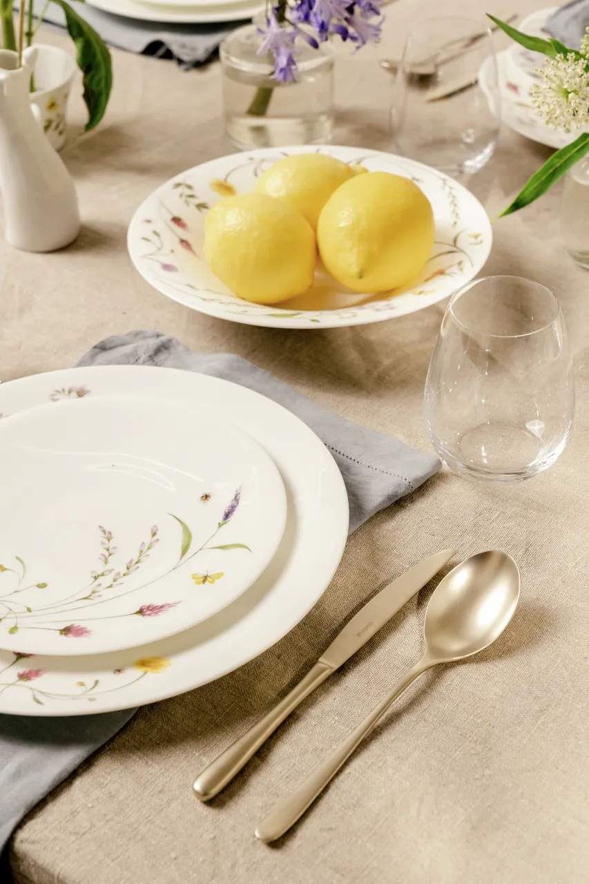 Hutschenreuther Frokosttallerkener Nora Frokosttallerken i Hvid/Multifarvet, 2