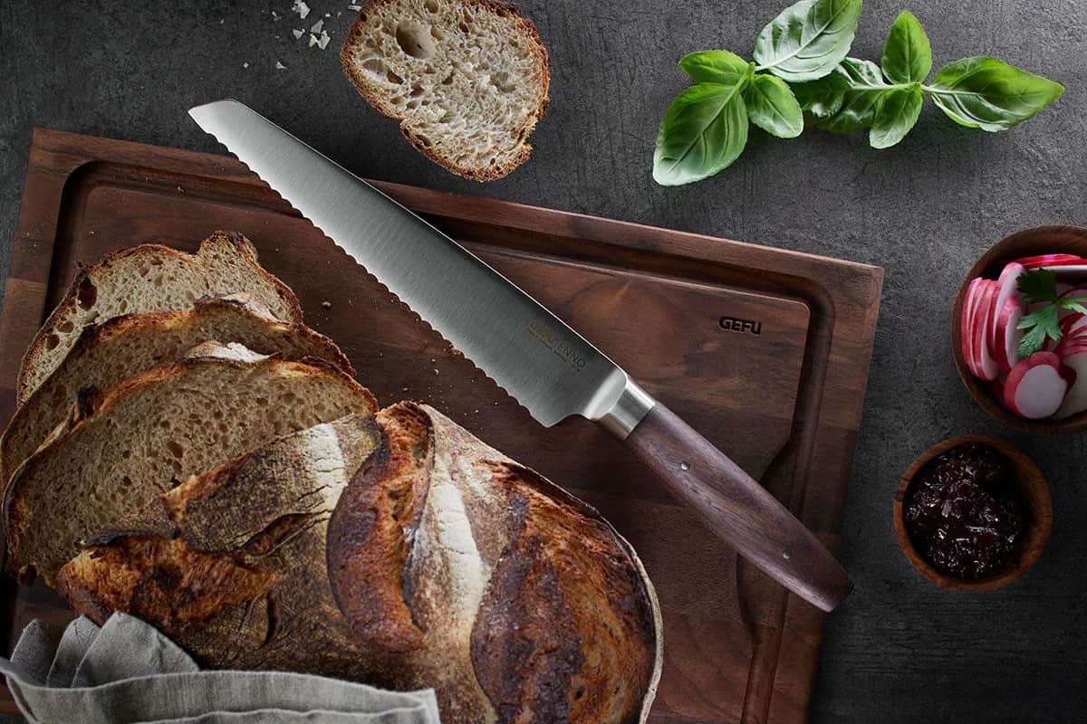 Gefu Brødknive Enno Brødkniv i Brun, 2