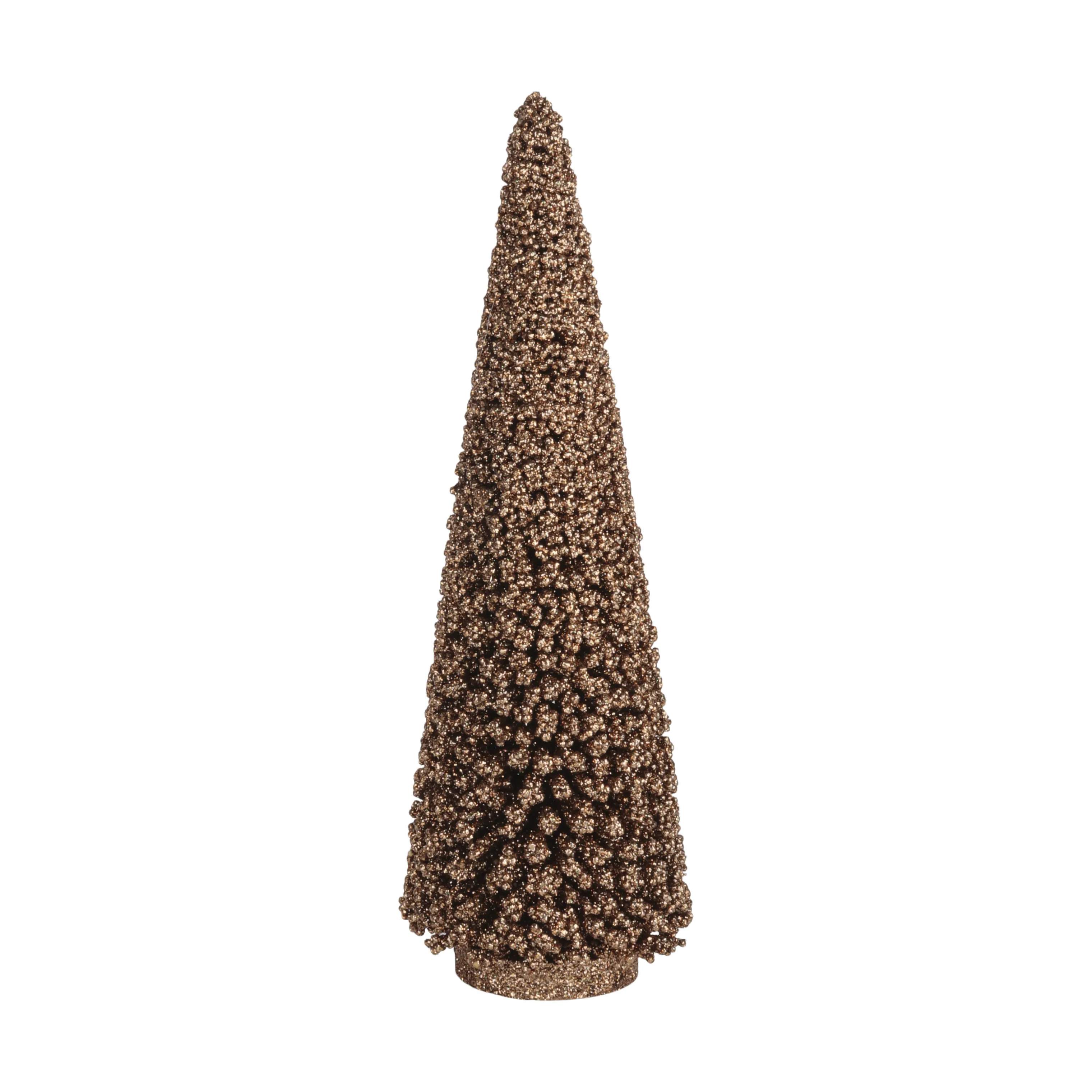 Casa Christmas Julefigurer Juletræ i Kobber farvet, 35 cm, 1