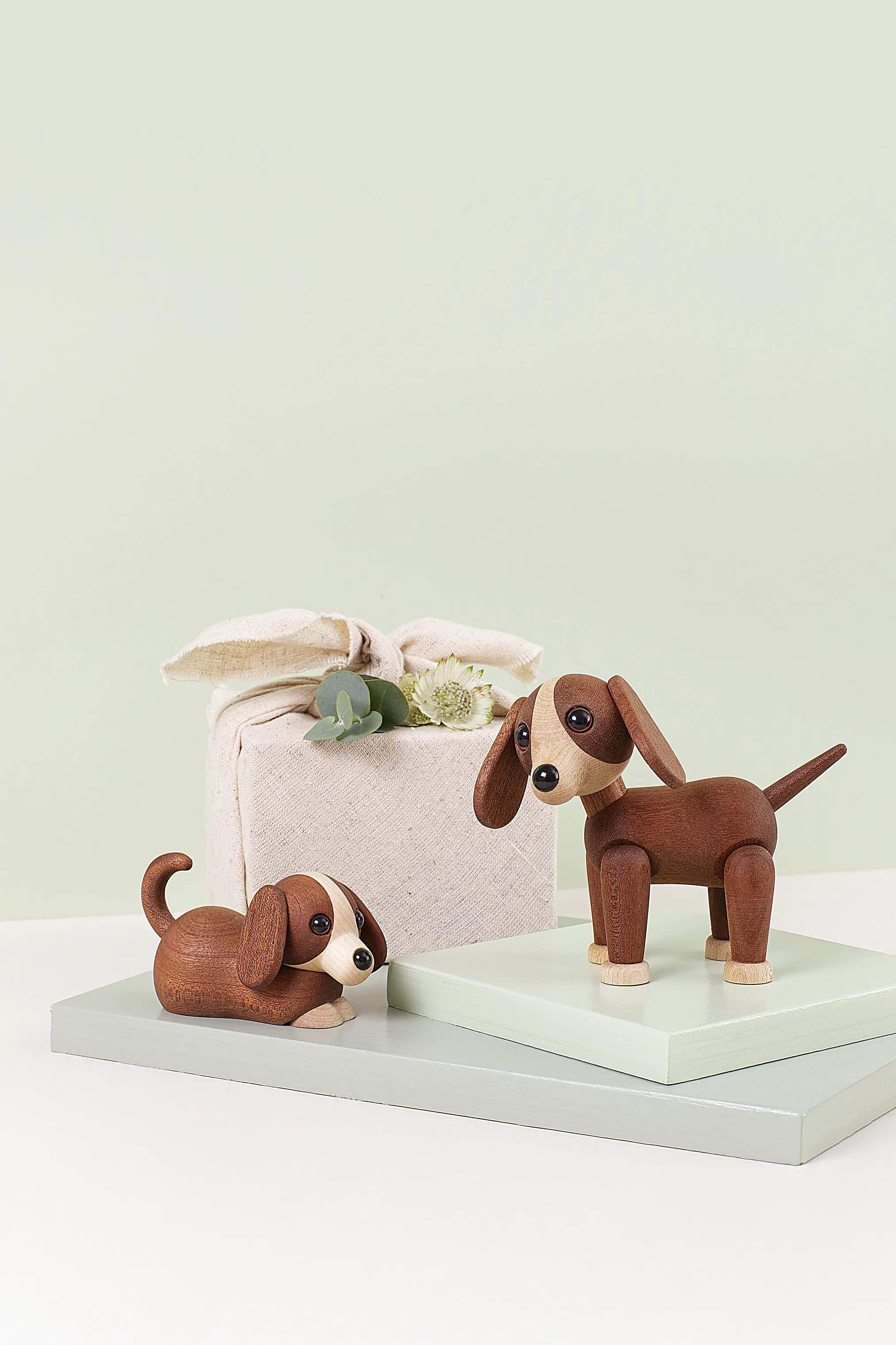 Spring Copenhagen Dyrefigurer Hundehvalp - Jojo i Natur, 3