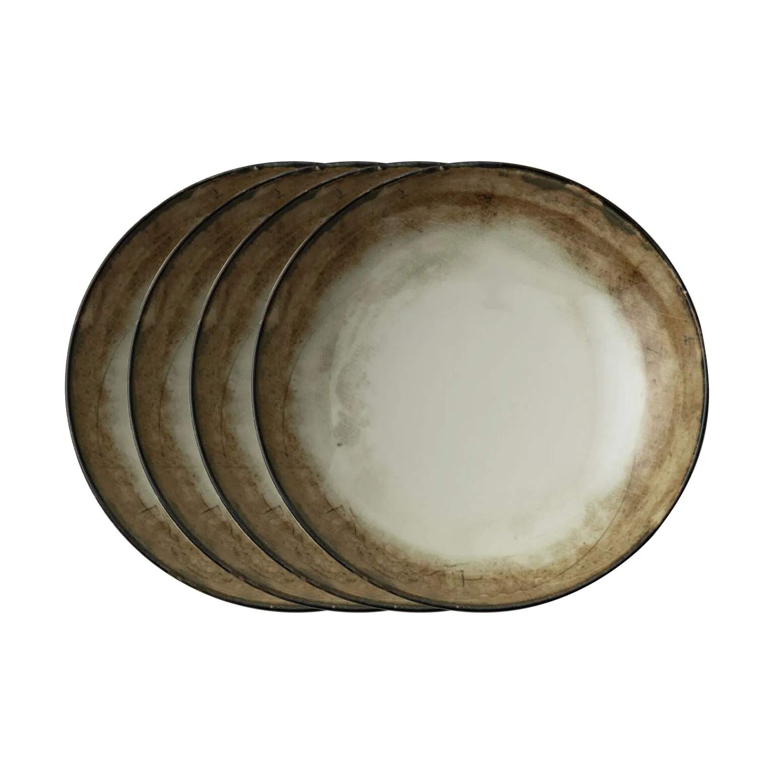 Arthur Krupp Middagstallerkener Shade Middagstallerken - 4 stk. i Brun, 1