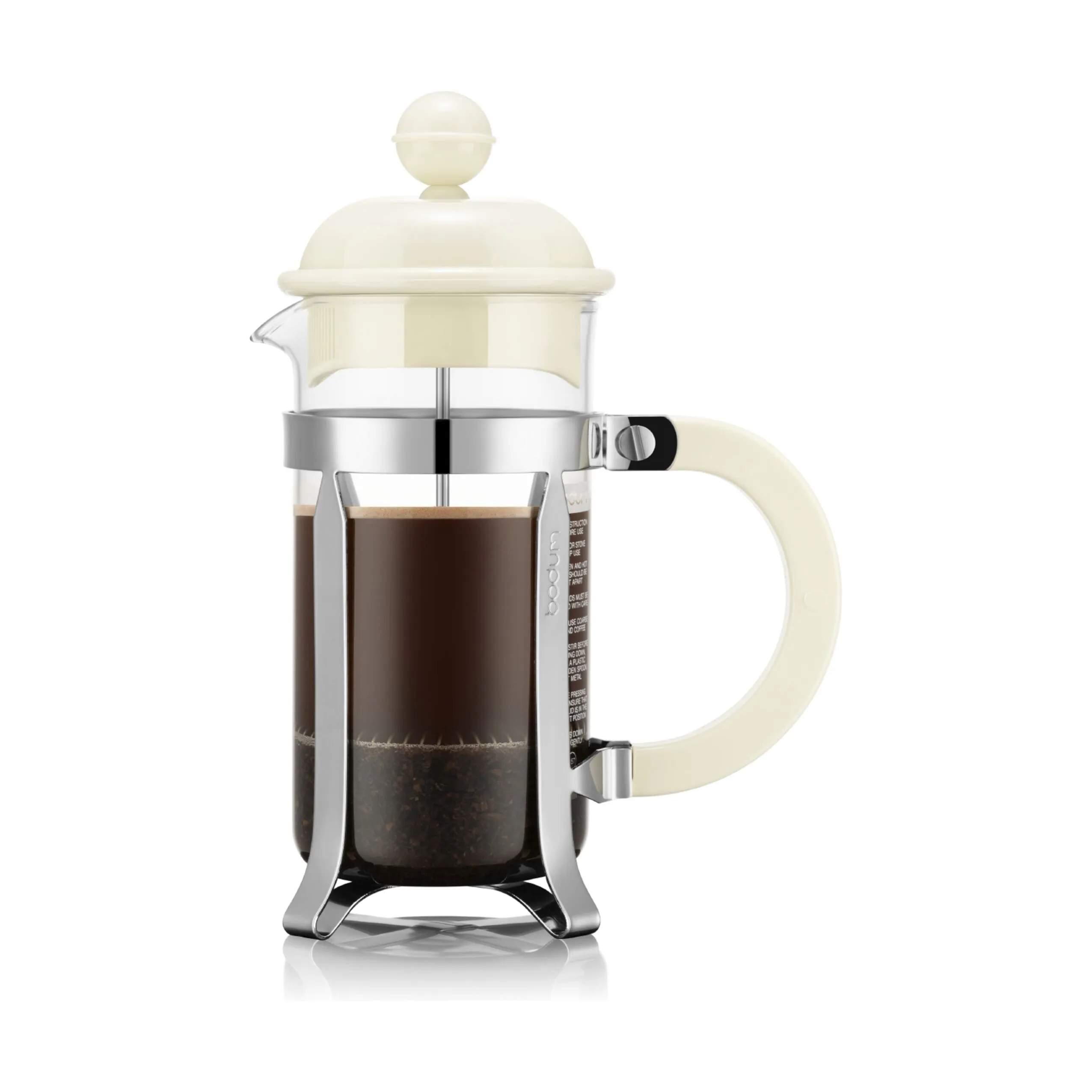 Bodum Stempelkander Caffettiera Stempelkande i Creme/stål, 0.35 L, 1