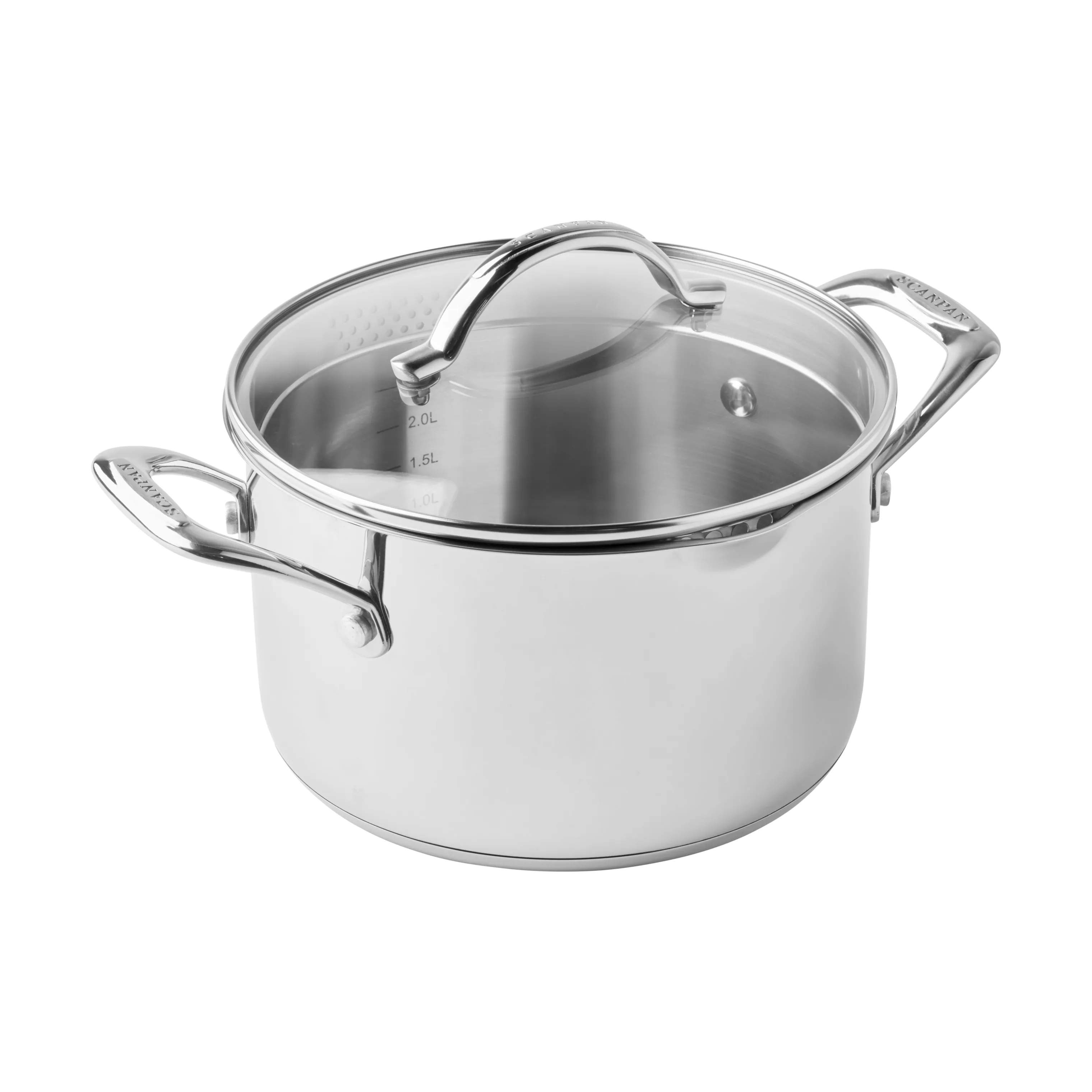 Scanpan Grydesæt STS Grydesæt - 7 dele i stål, 4