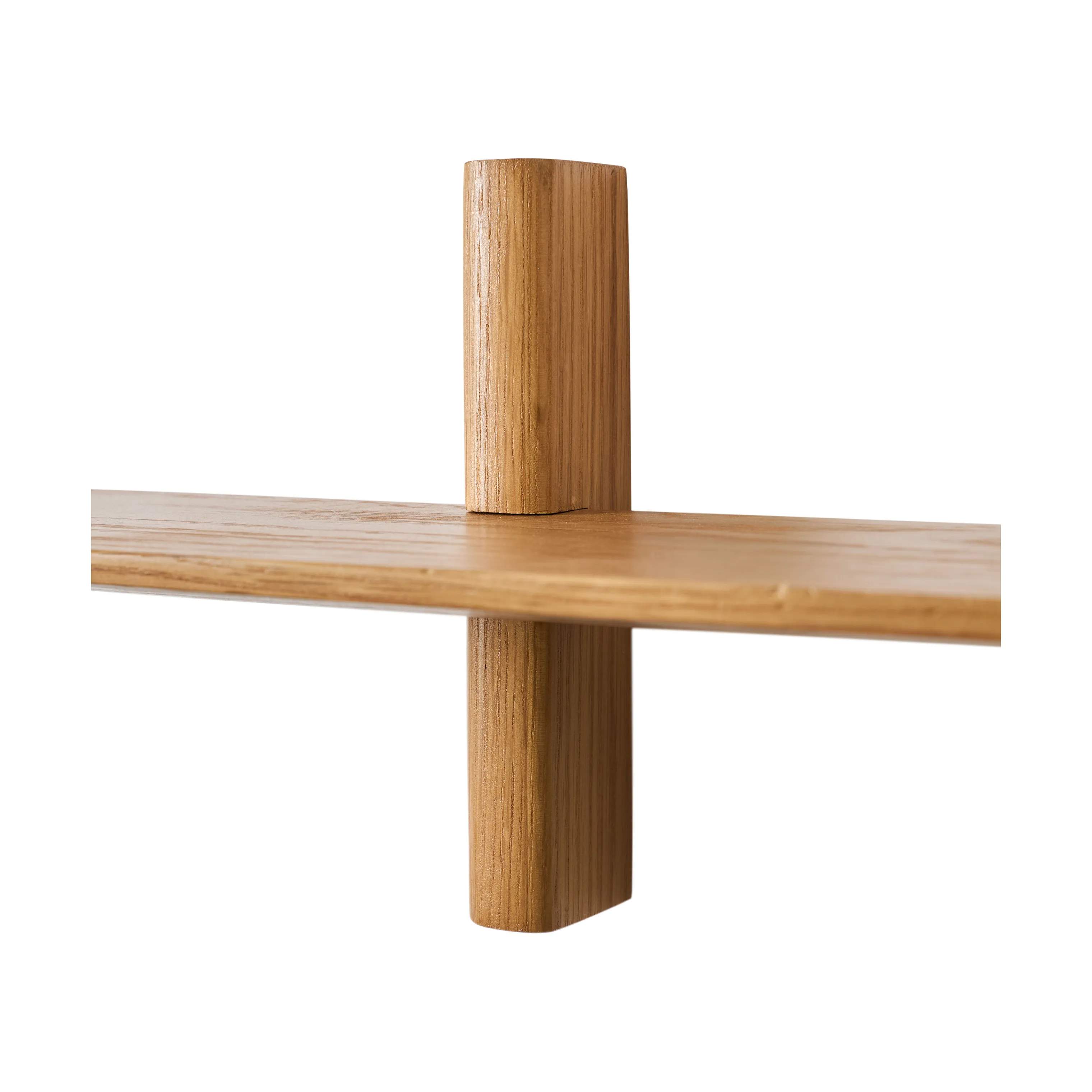 Muubs Hylder Noir Hylde i Natural, H16 x B50 cm, 3