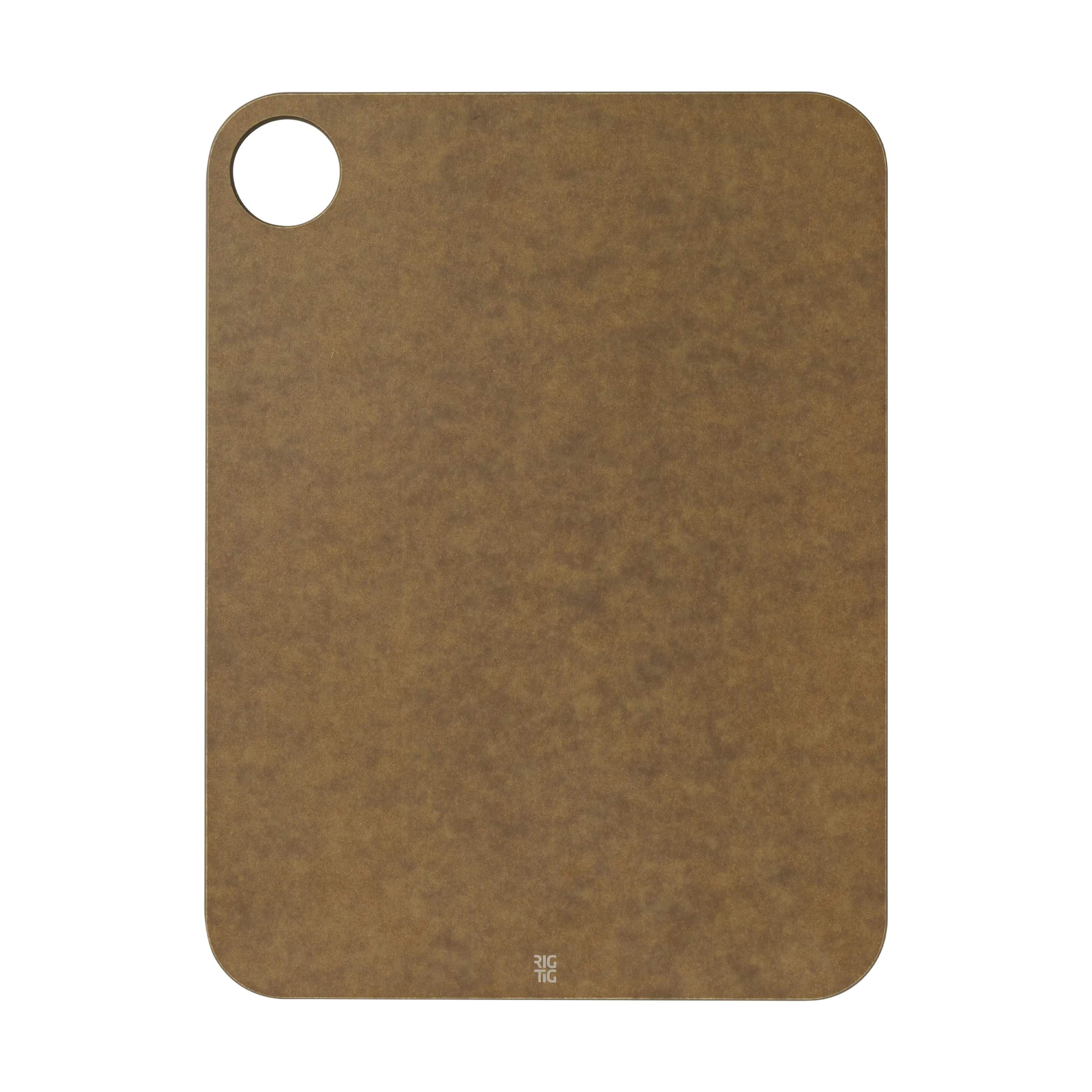 Rig-Tig Skærebrætter Chop-It Cut-it Skærebræt i brun, B23,5 x L31 cm, 1