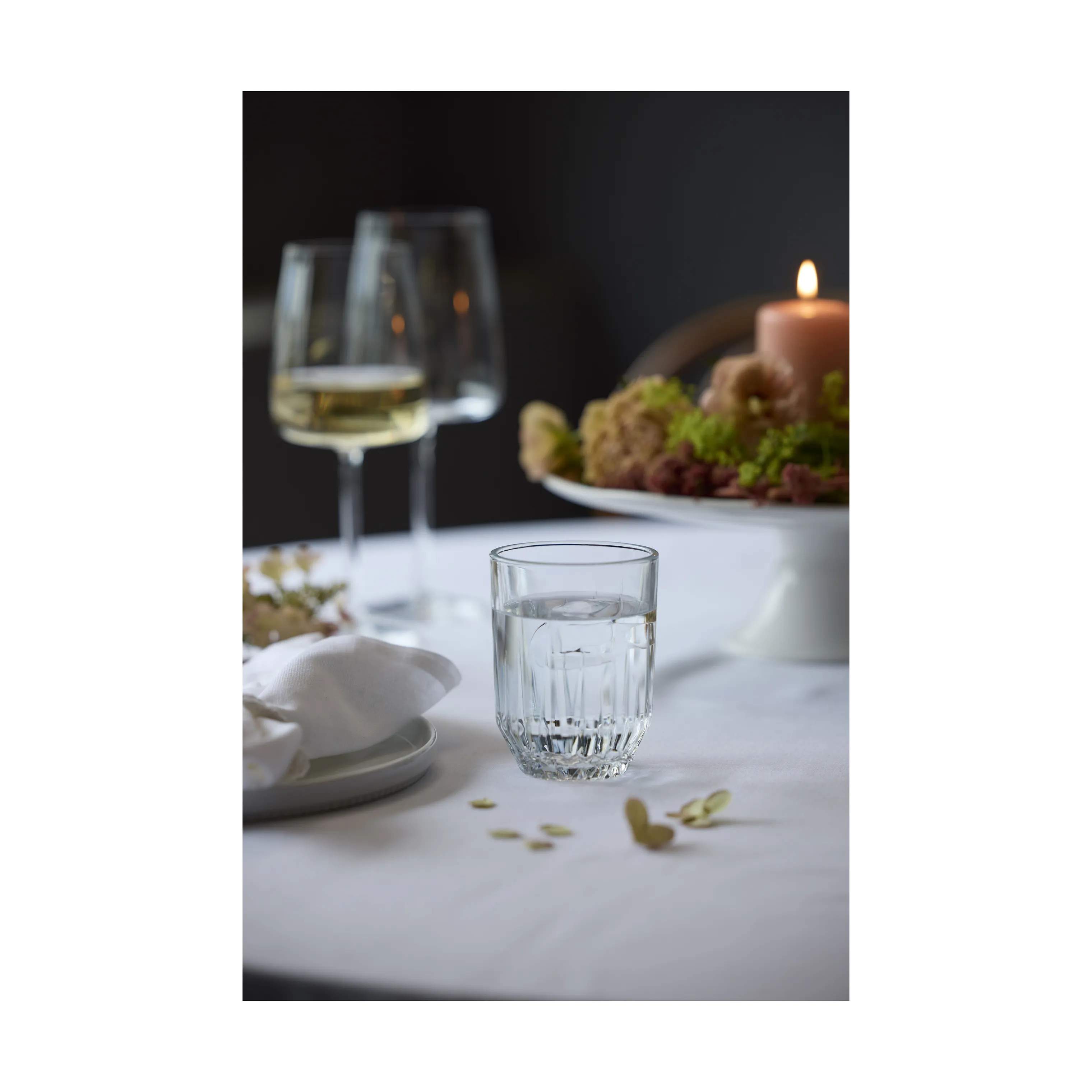 Lyngby Glas Vandglas Astrid Vandglas - 6 stk. i Klar, 5