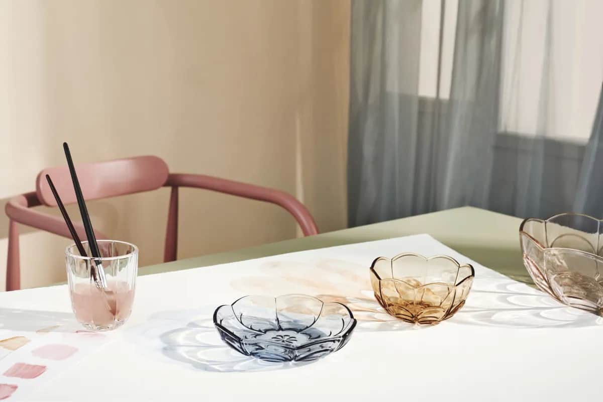 Holmegaard Vandglas Lily Vandglas - 2 stk. i Klar, 3