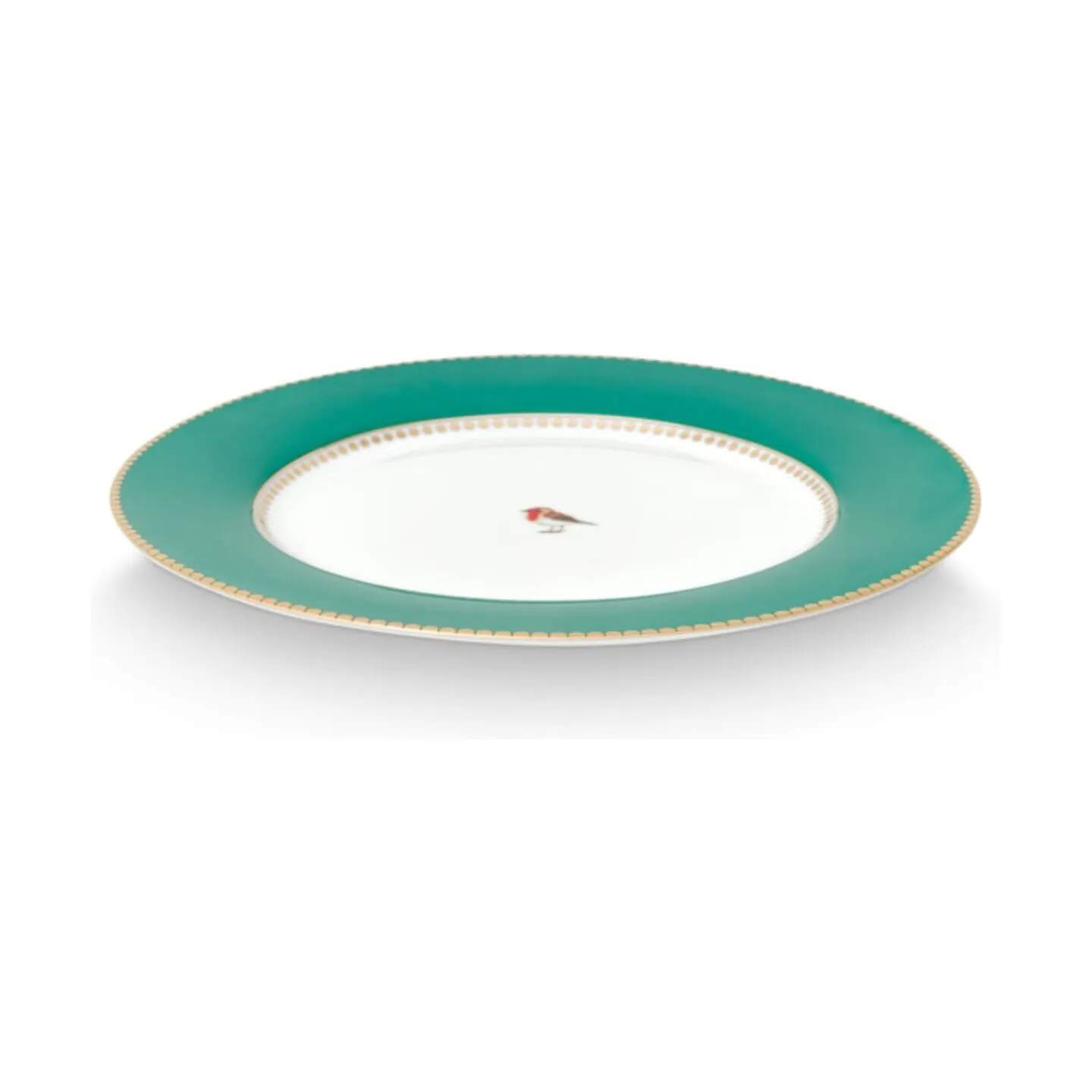 PIP Studio Middagstallerkener Love Birds Tallerken i Grøn, 21 cm, 4