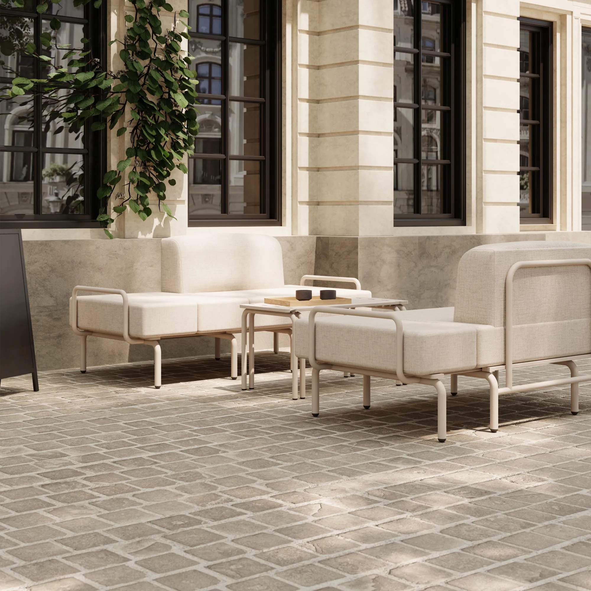 Mandalay Loungestole Ivy Loungestol i Taupe, 2